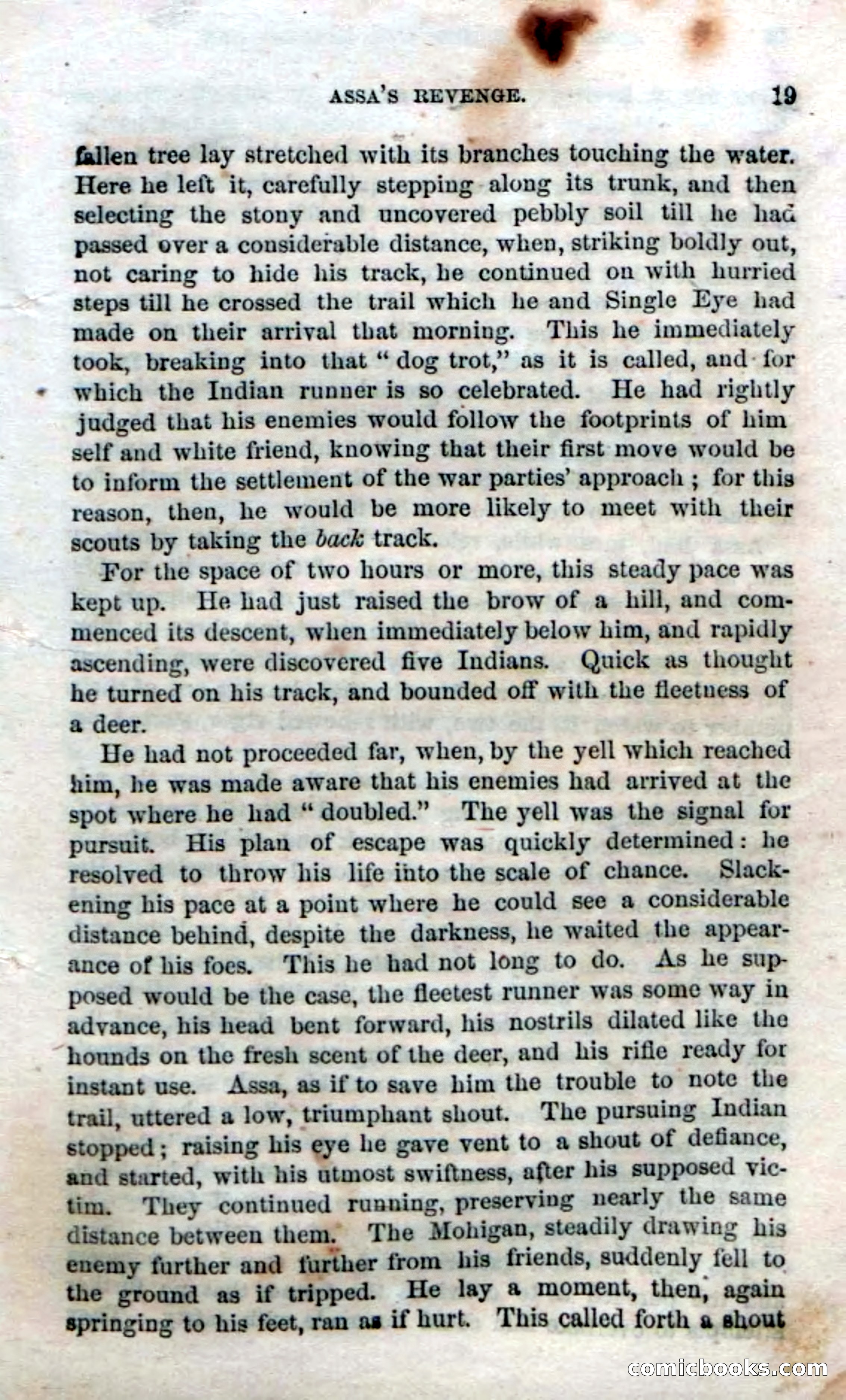 Beadle's Dime Novels No. 52: Single Eye — page 21 of 132