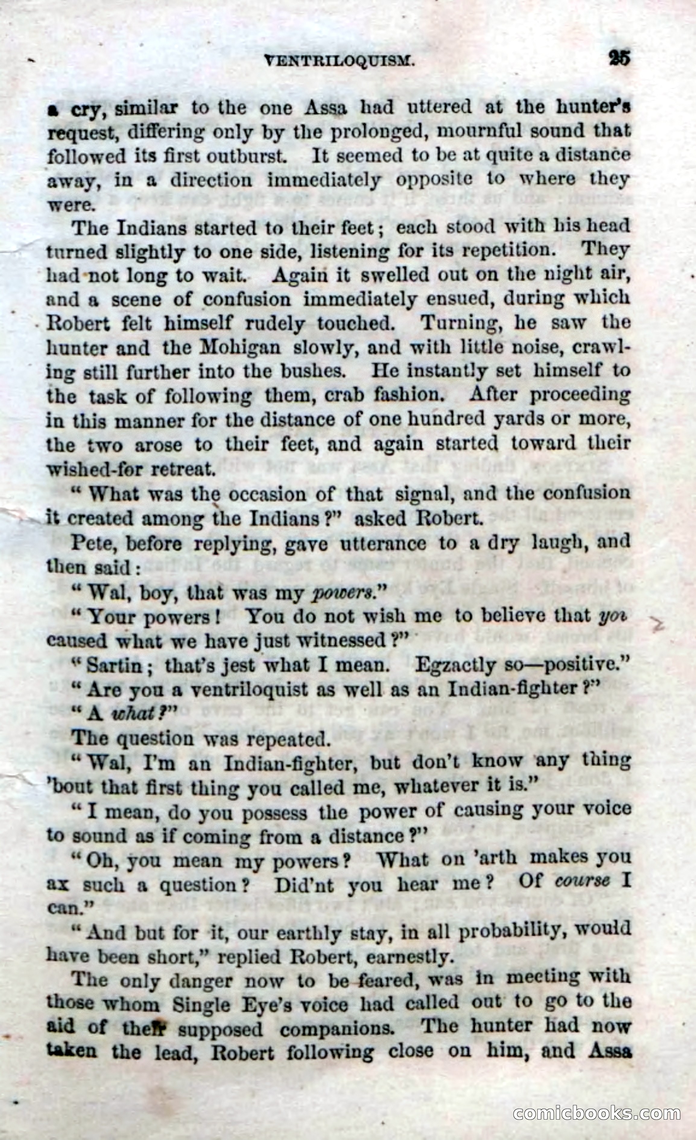 Beadle's Dime Novels No. 52: Single Eye — page 27 of 132
