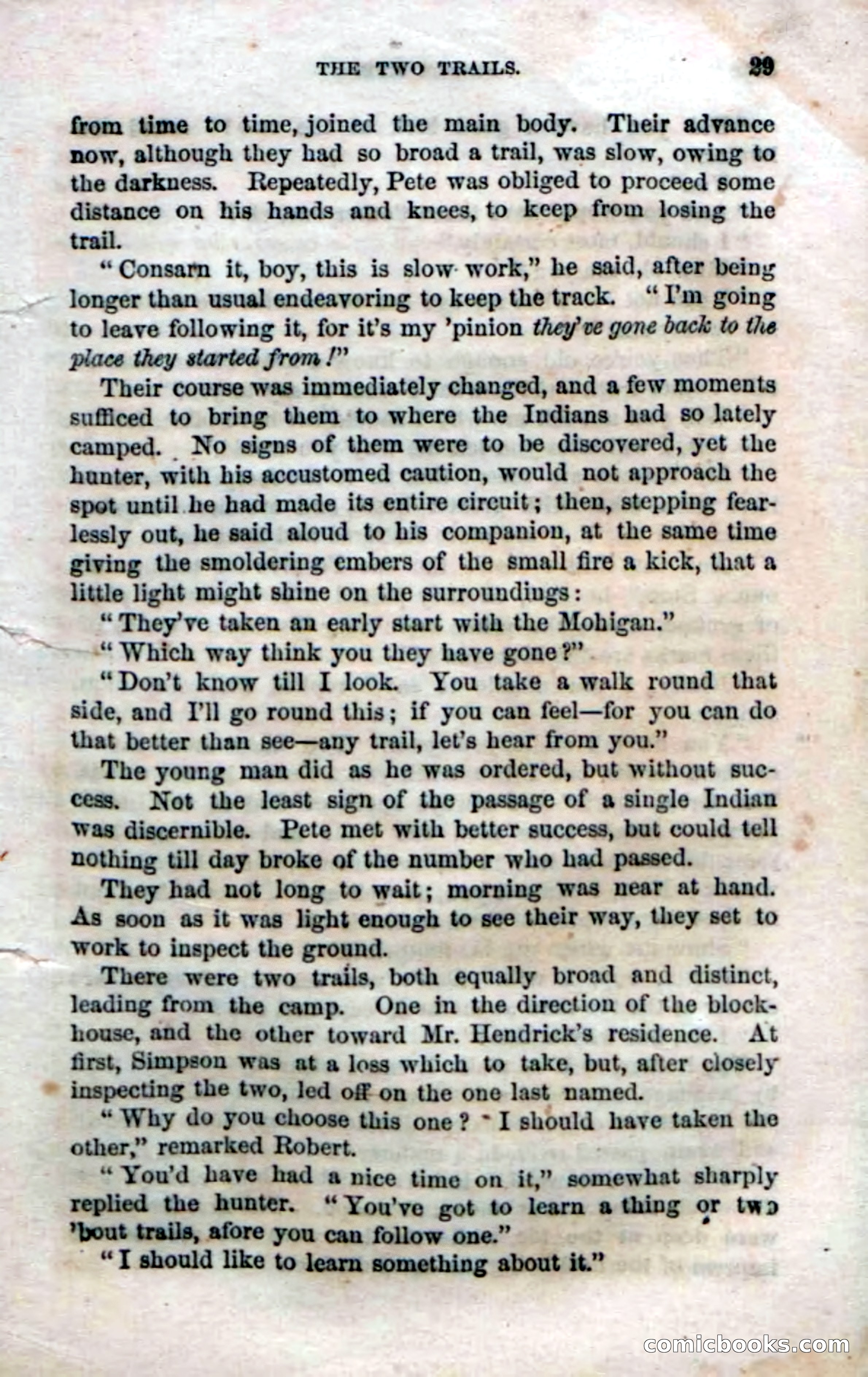 Beadle's Dime Novels No. 52: Single Eye — page 31 of 132