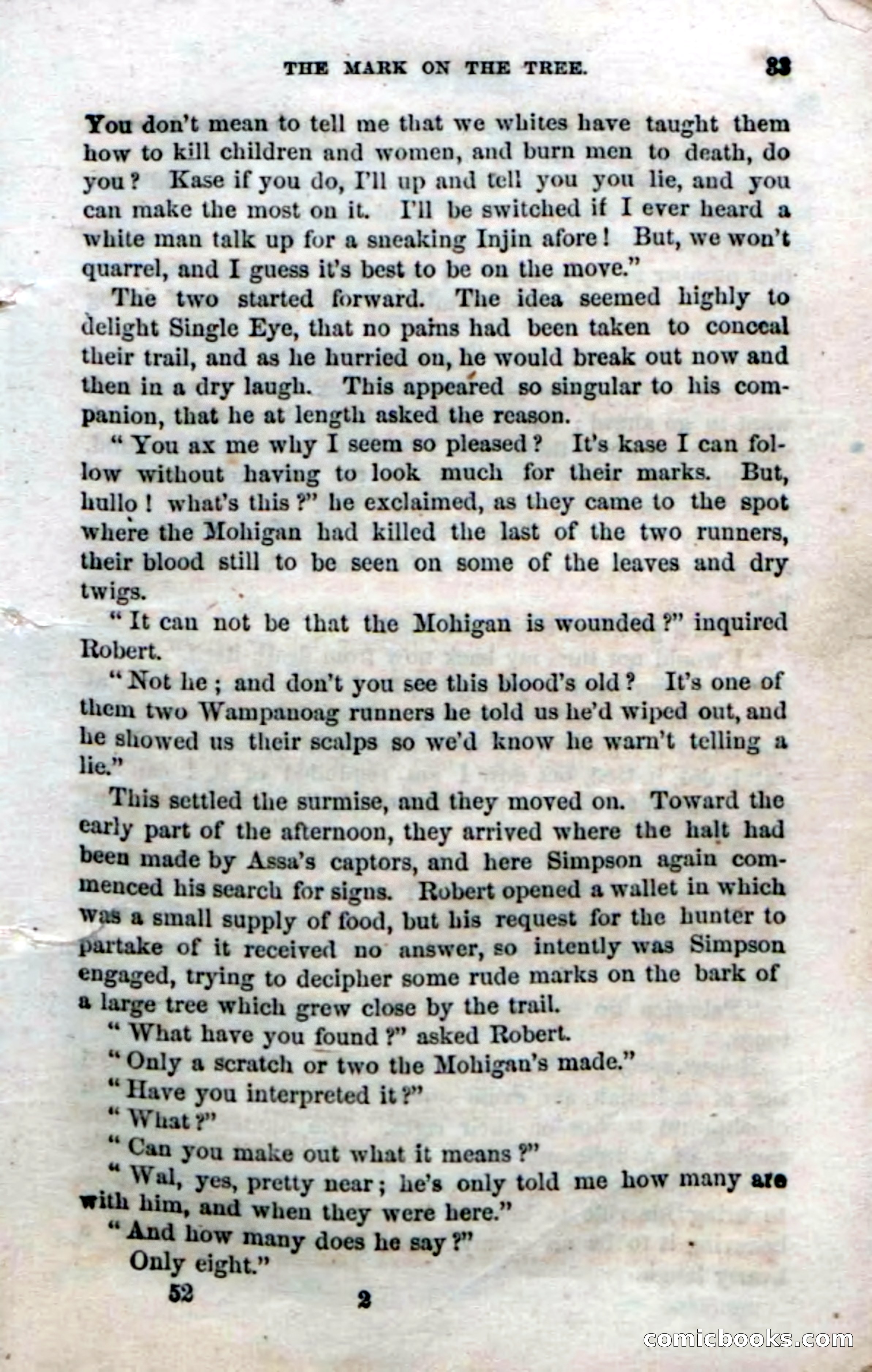 Beadle's Dime Novels No. 52: Single Eye — page 35 of 132
