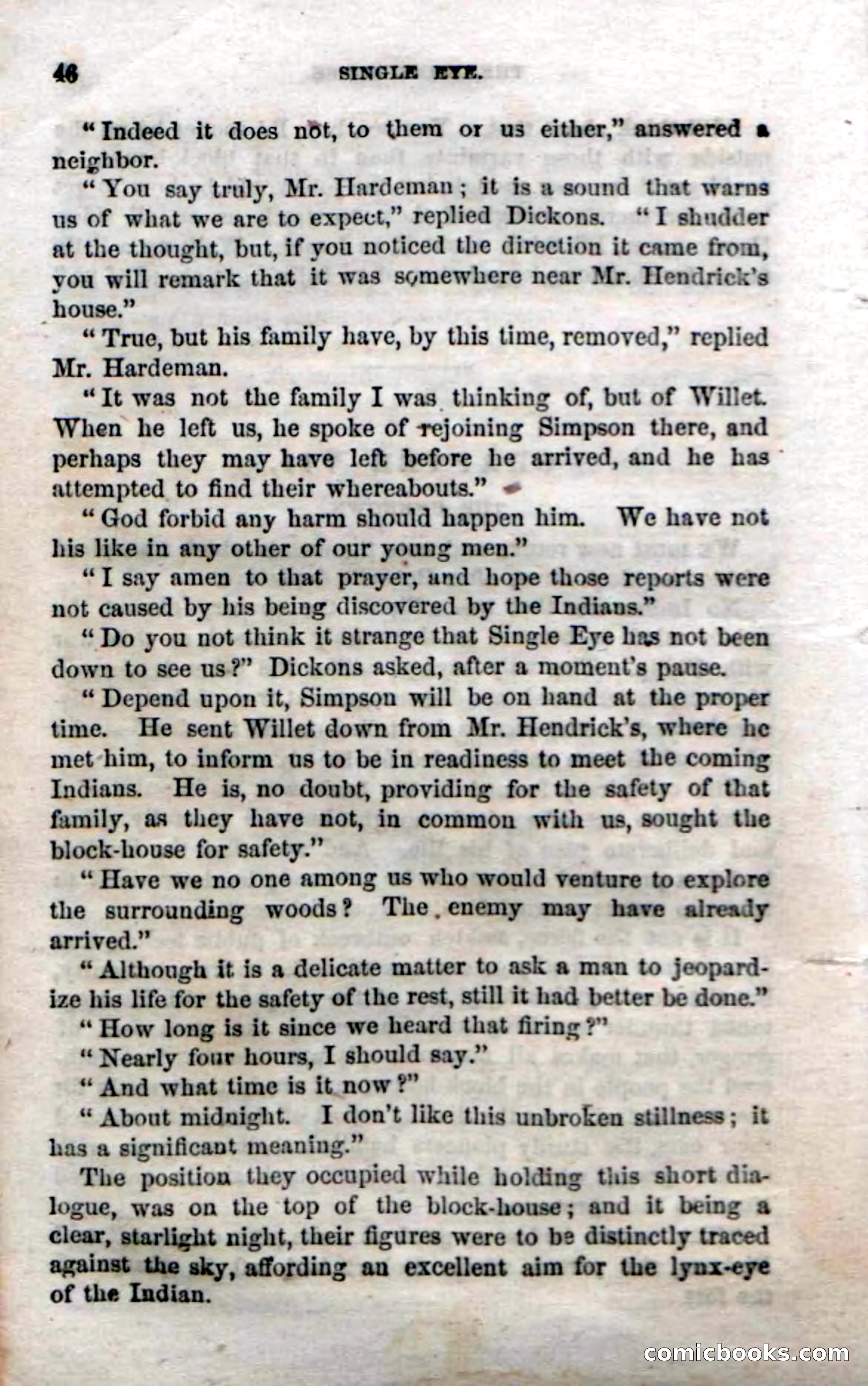Beadle's Dime Novels No. 52: Single Eye — page 48 of 132