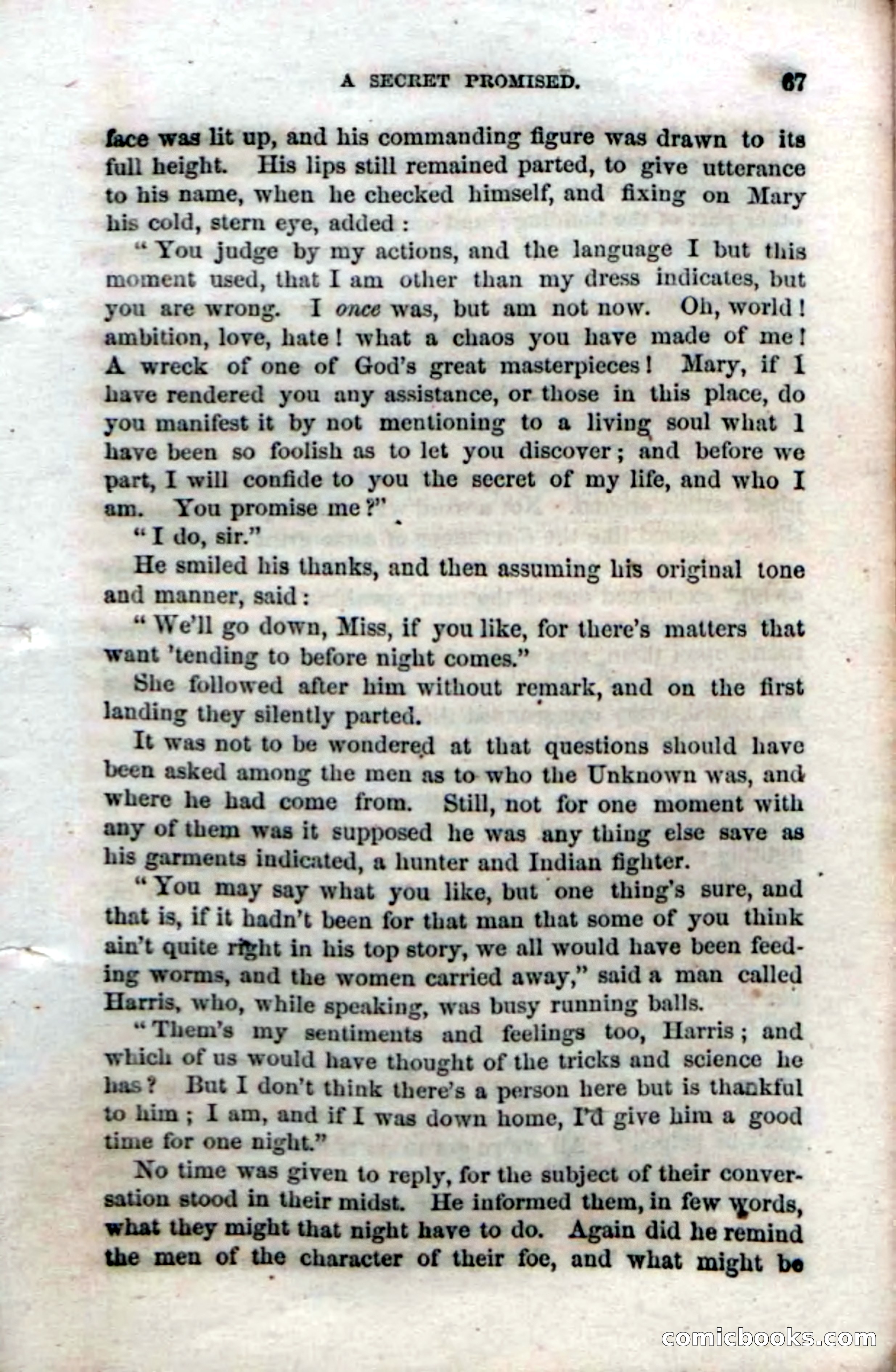 Beadle's Dime Novels No. 52: Single Eye — page 69 of 132
