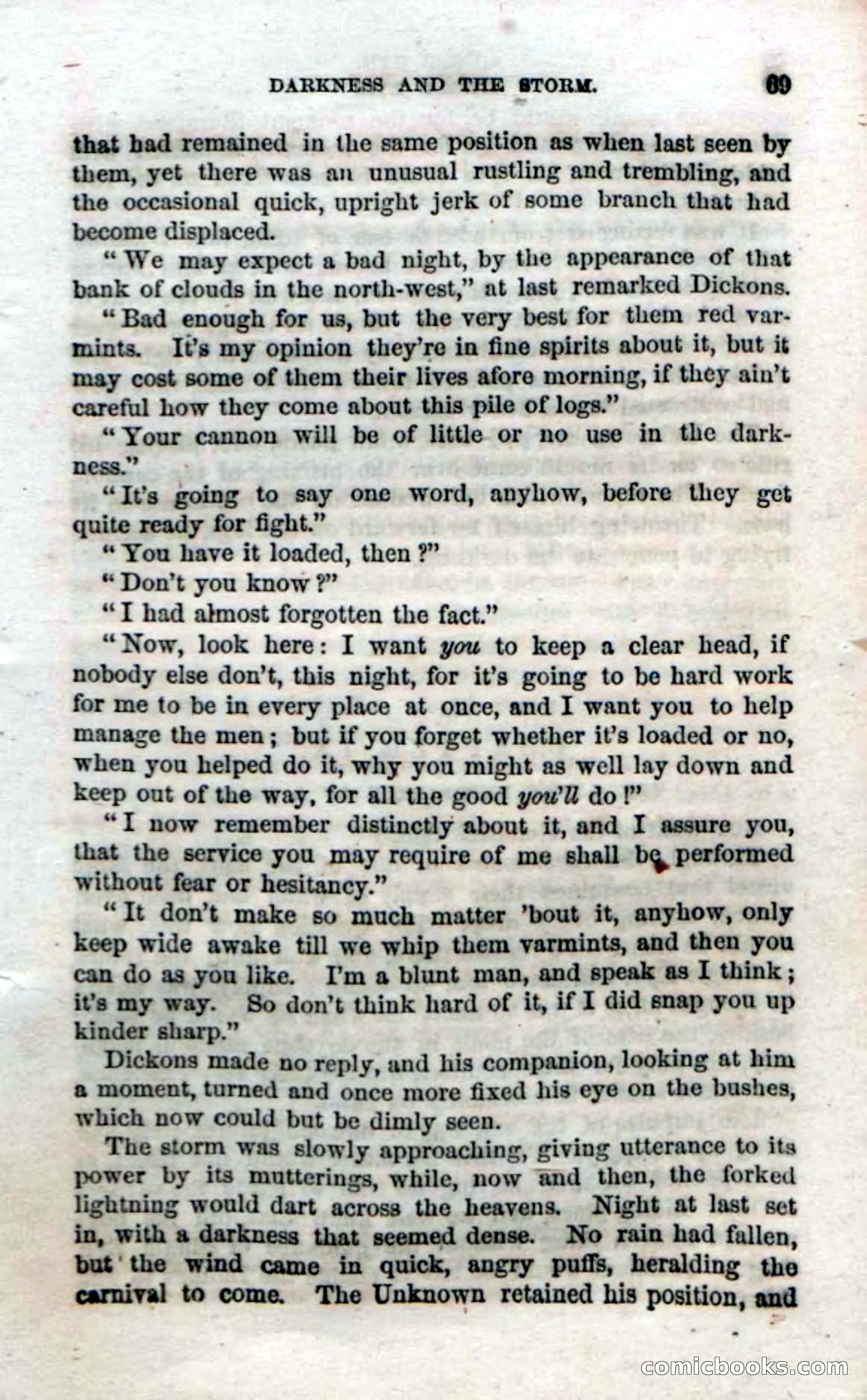 Beadle's Dime Novels No. 52: Single Eye — page 71 of 132