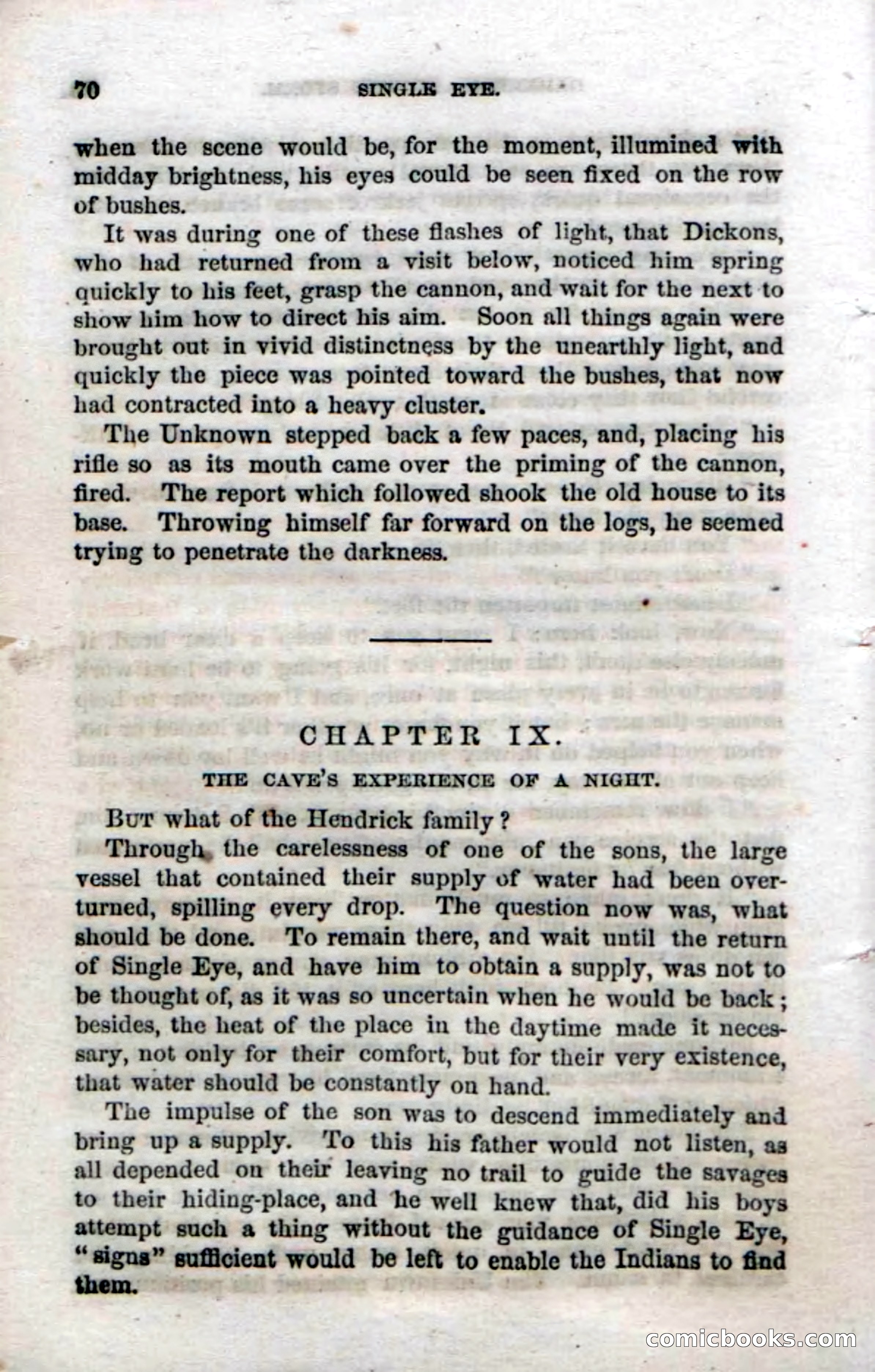 Beadle's Dime Novels No. 52: Single Eye — page 72 of 132