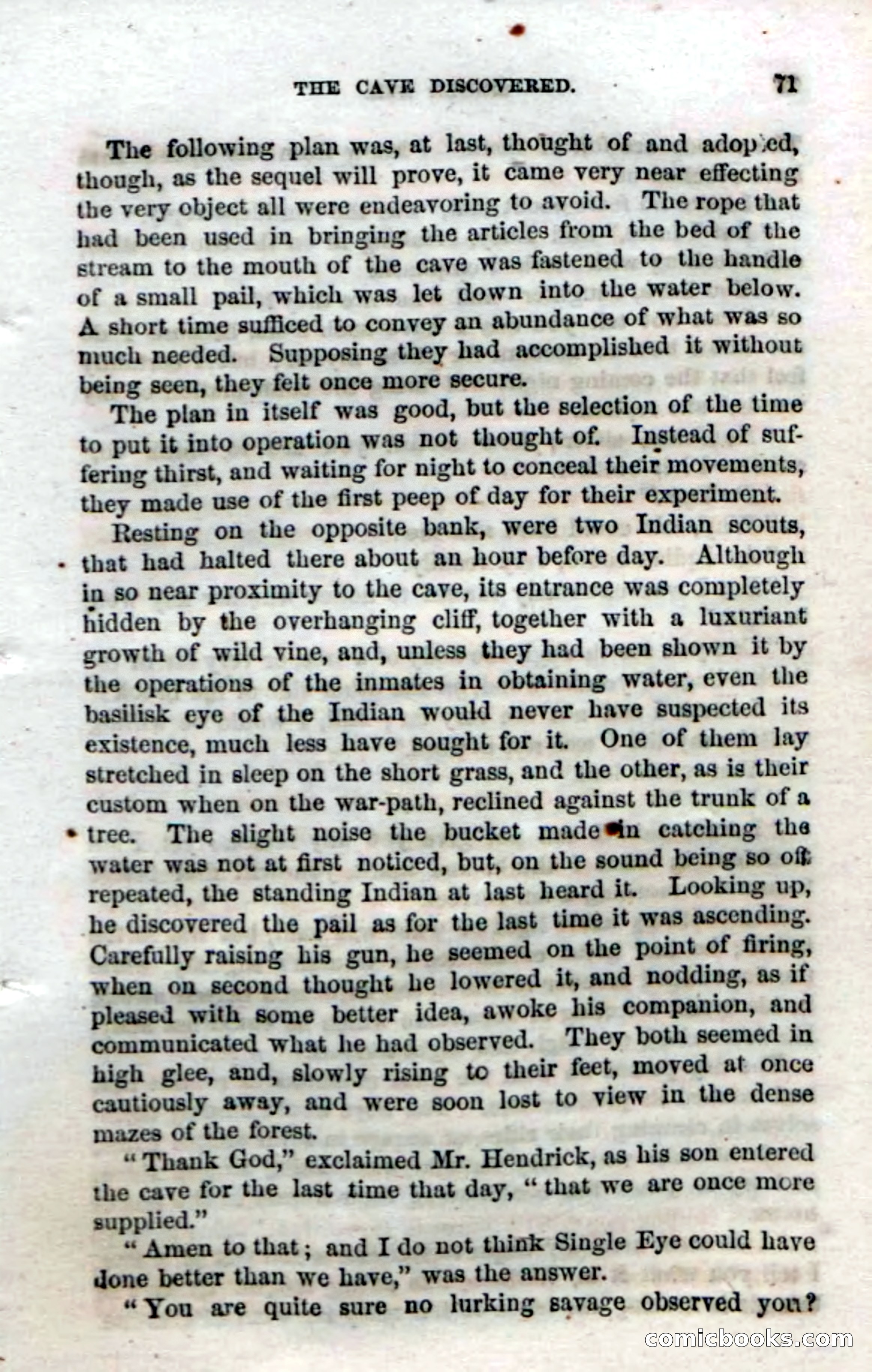Beadle's Dime Novels No. 52: Single Eye — page 73 of 132