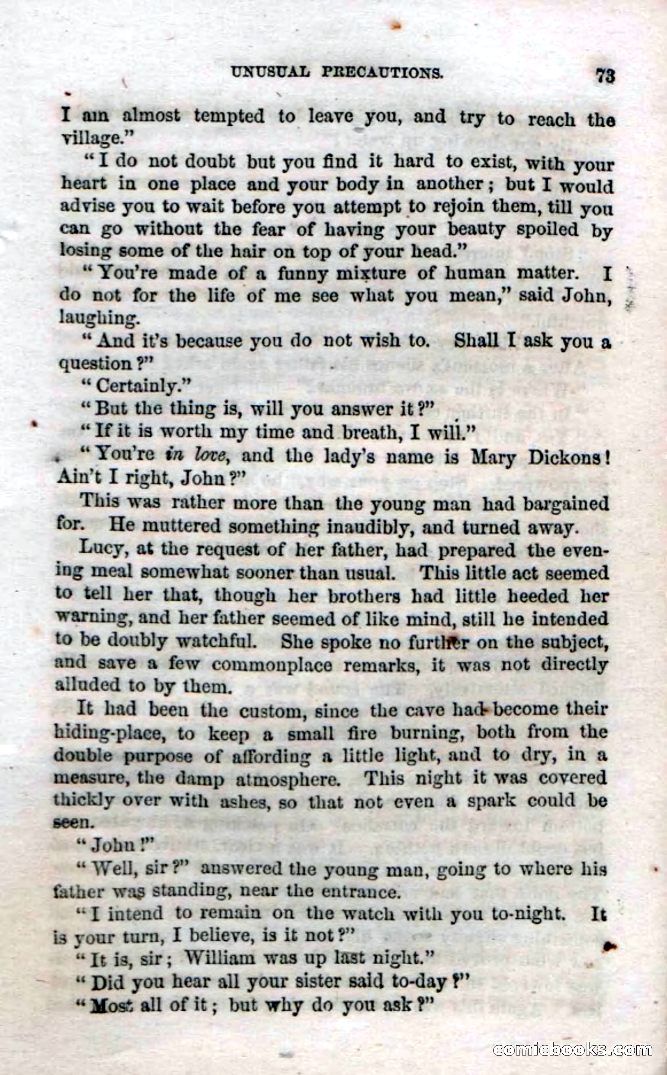 Beadle's Dime Novels No. 52: Single Eye — page 75 of 132