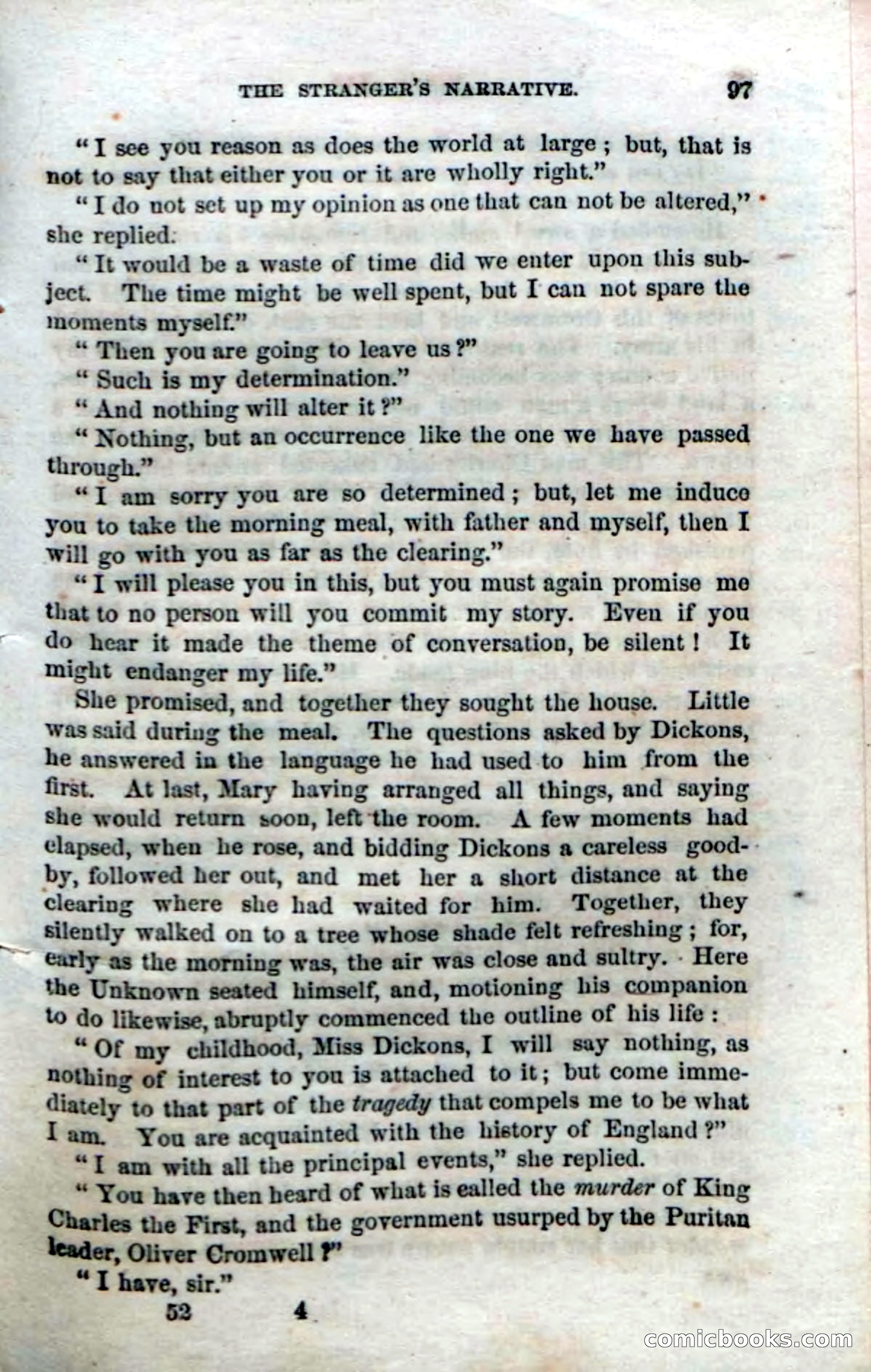 Beadle's Dime Novels No. 52: Single Eye — page 99 of 132