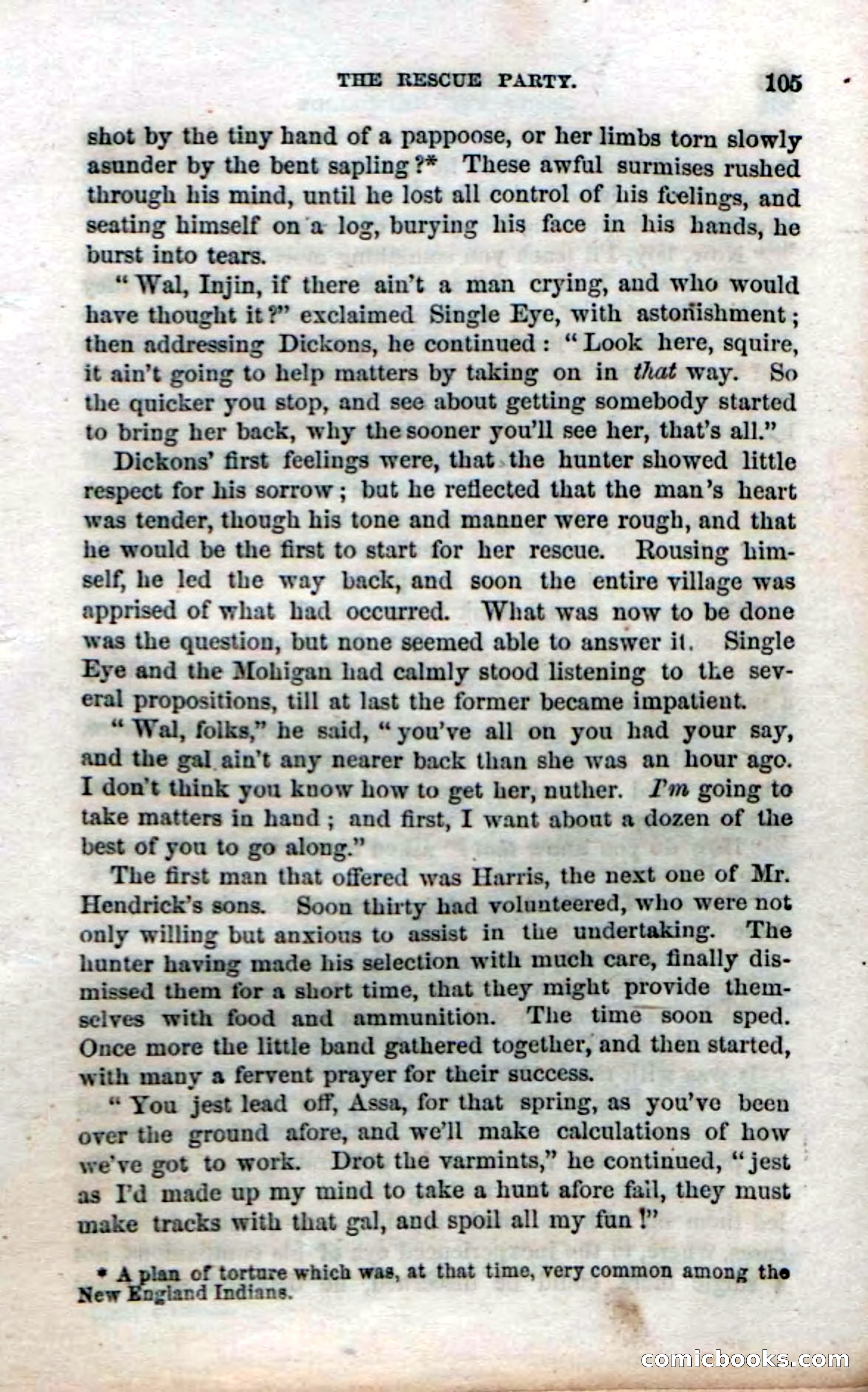 Beadle's Dime Novels No. 52: Single Eye — page 107 of 132