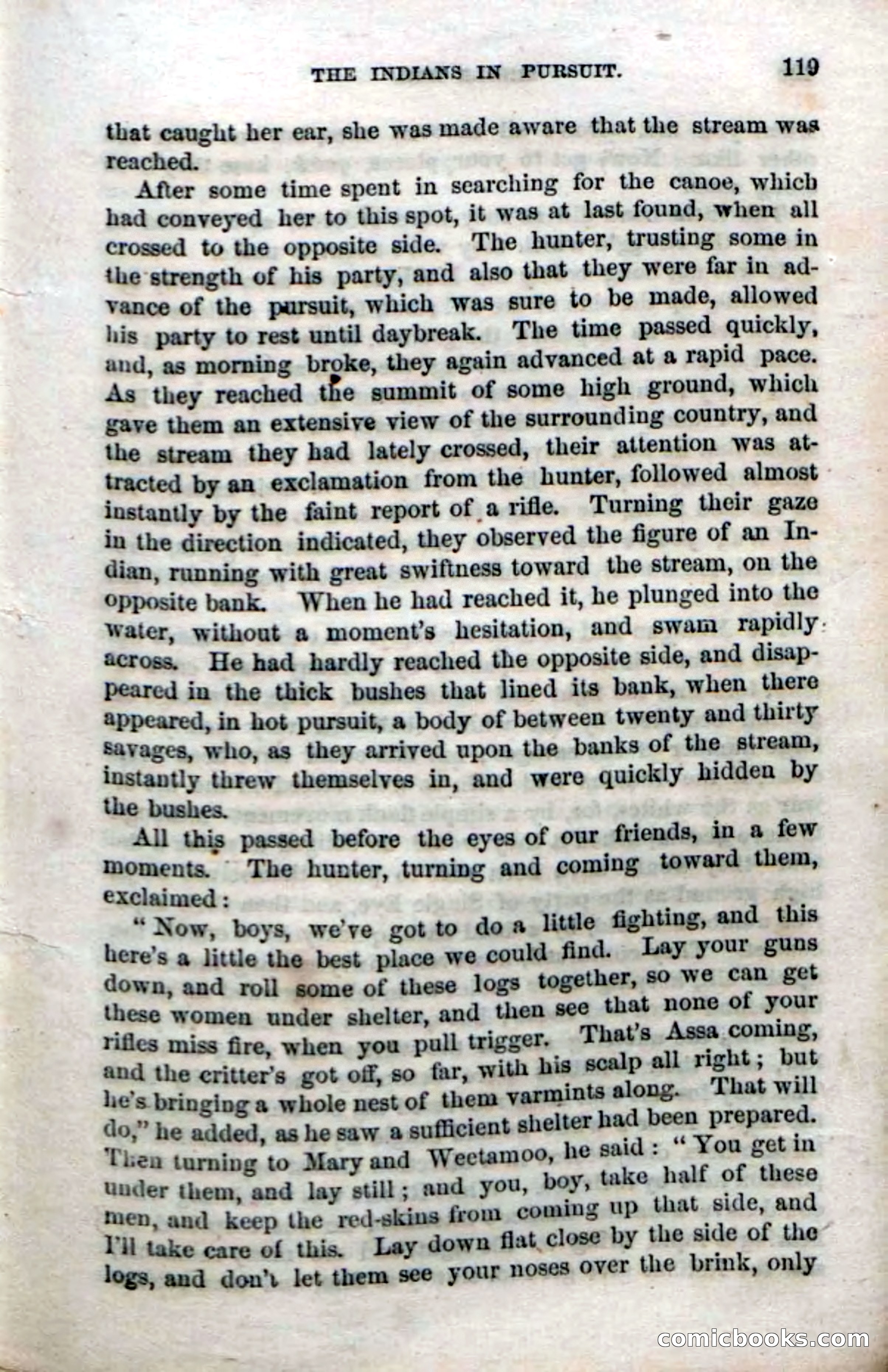 Beadle's Dime Novels No. 52: Single Eye — page 121 of 132