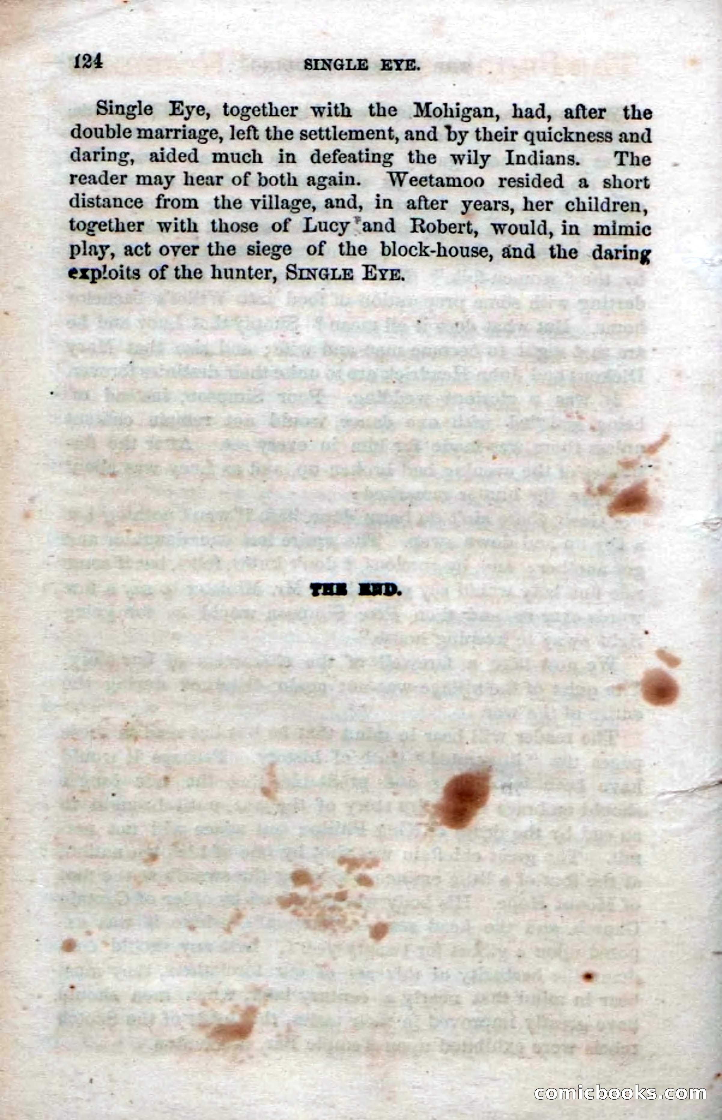 Beadle's Dime Novels No. 52: Single Eye — page 126 of 132