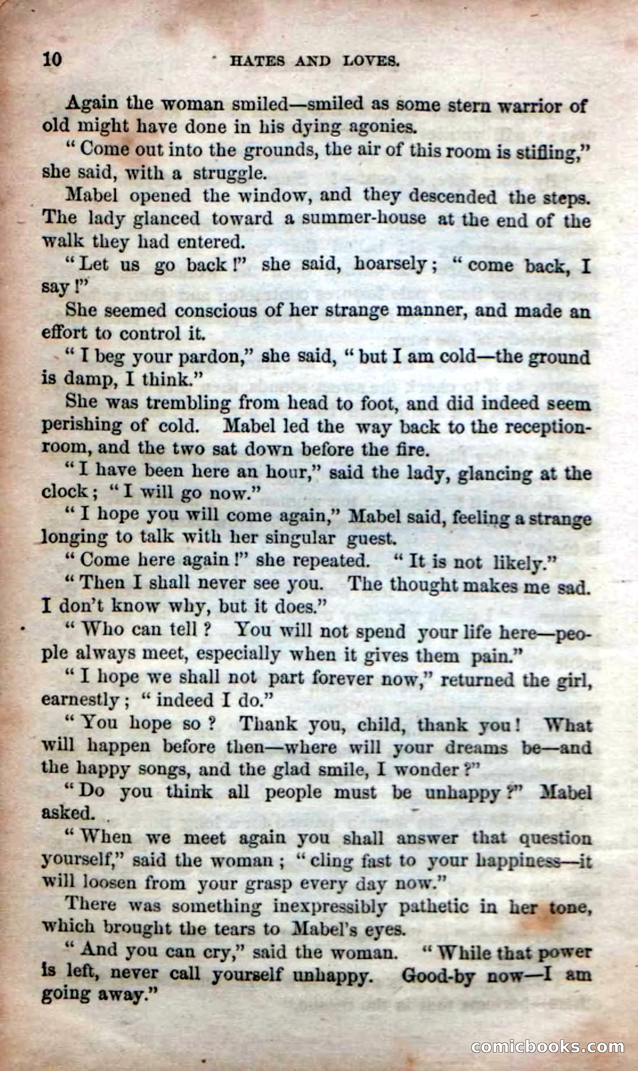 Beadle's Dime Novels No. 53: Hates and Loves — page 12 of 116