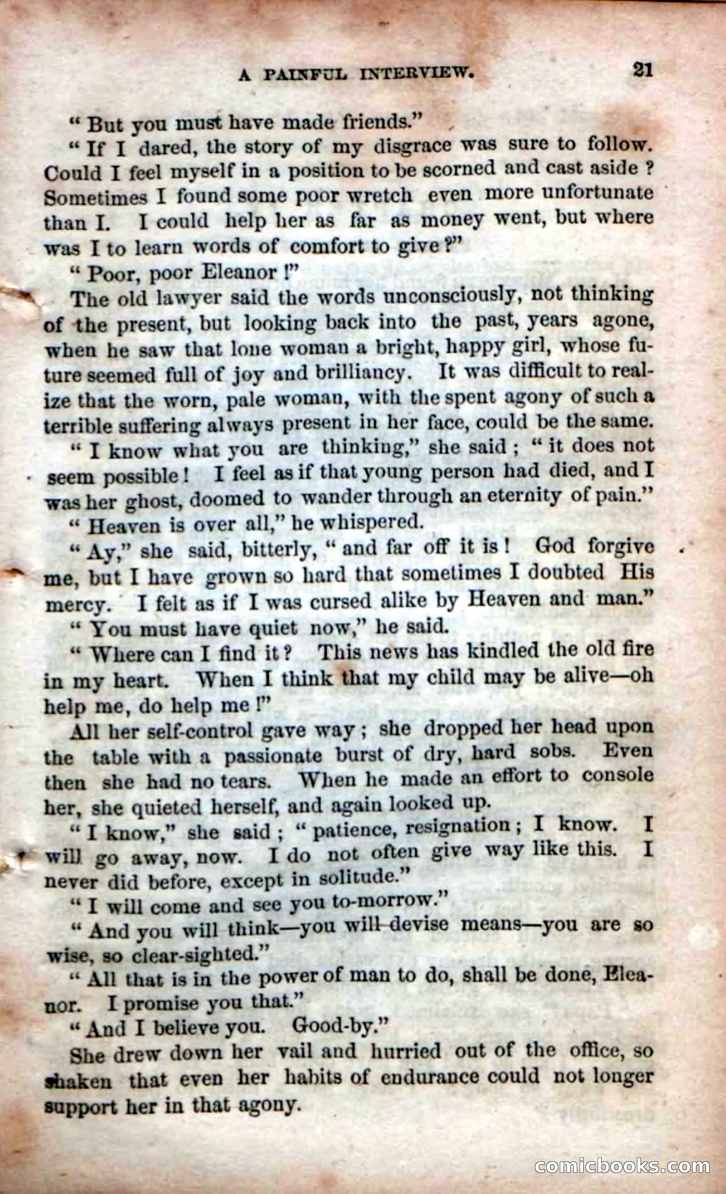Beadle's Dime Novels No. 53: Hates and Loves — page 23 of 116