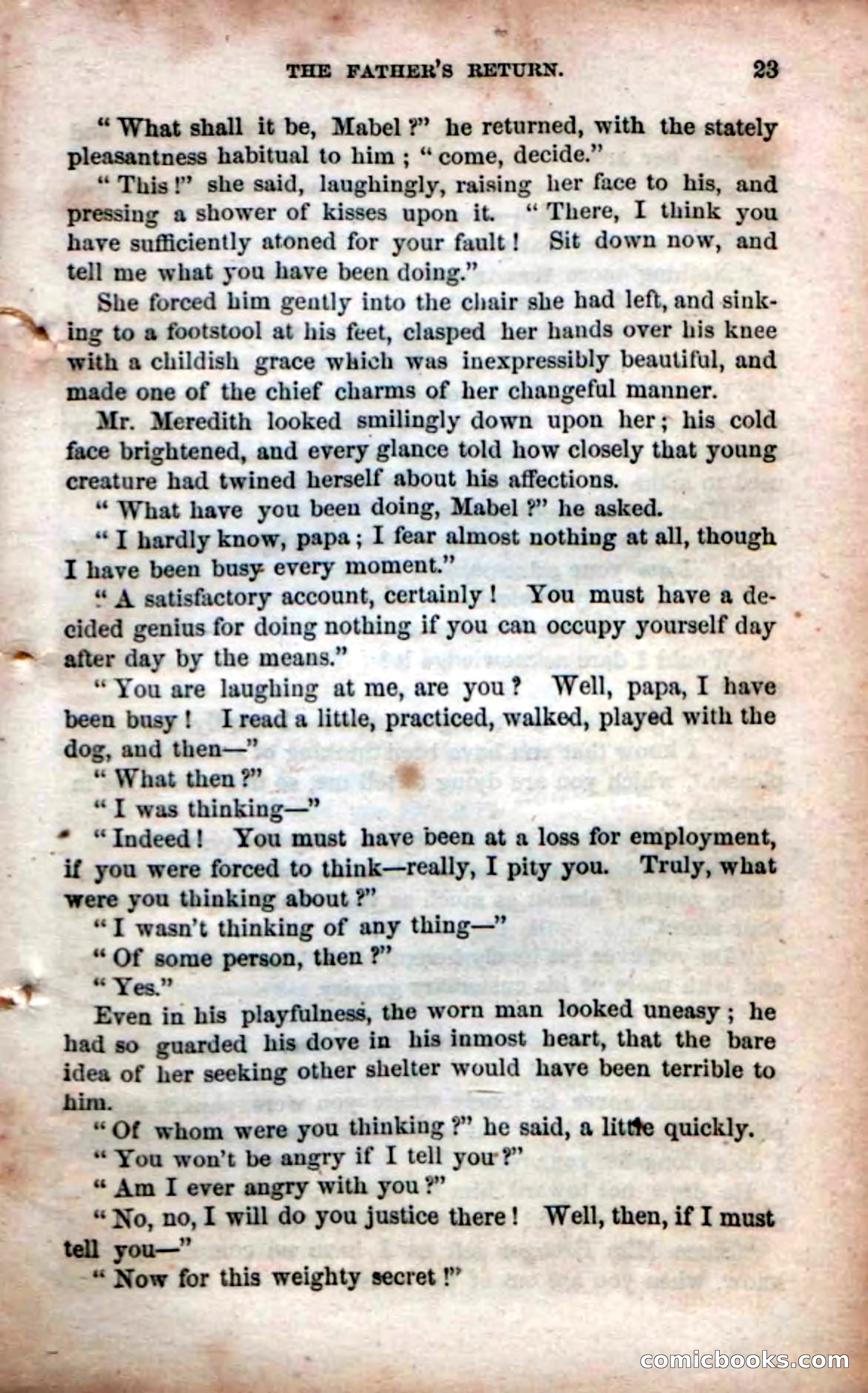 Beadle's Dime Novels No. 53: Hates and Loves — page 25 of 116