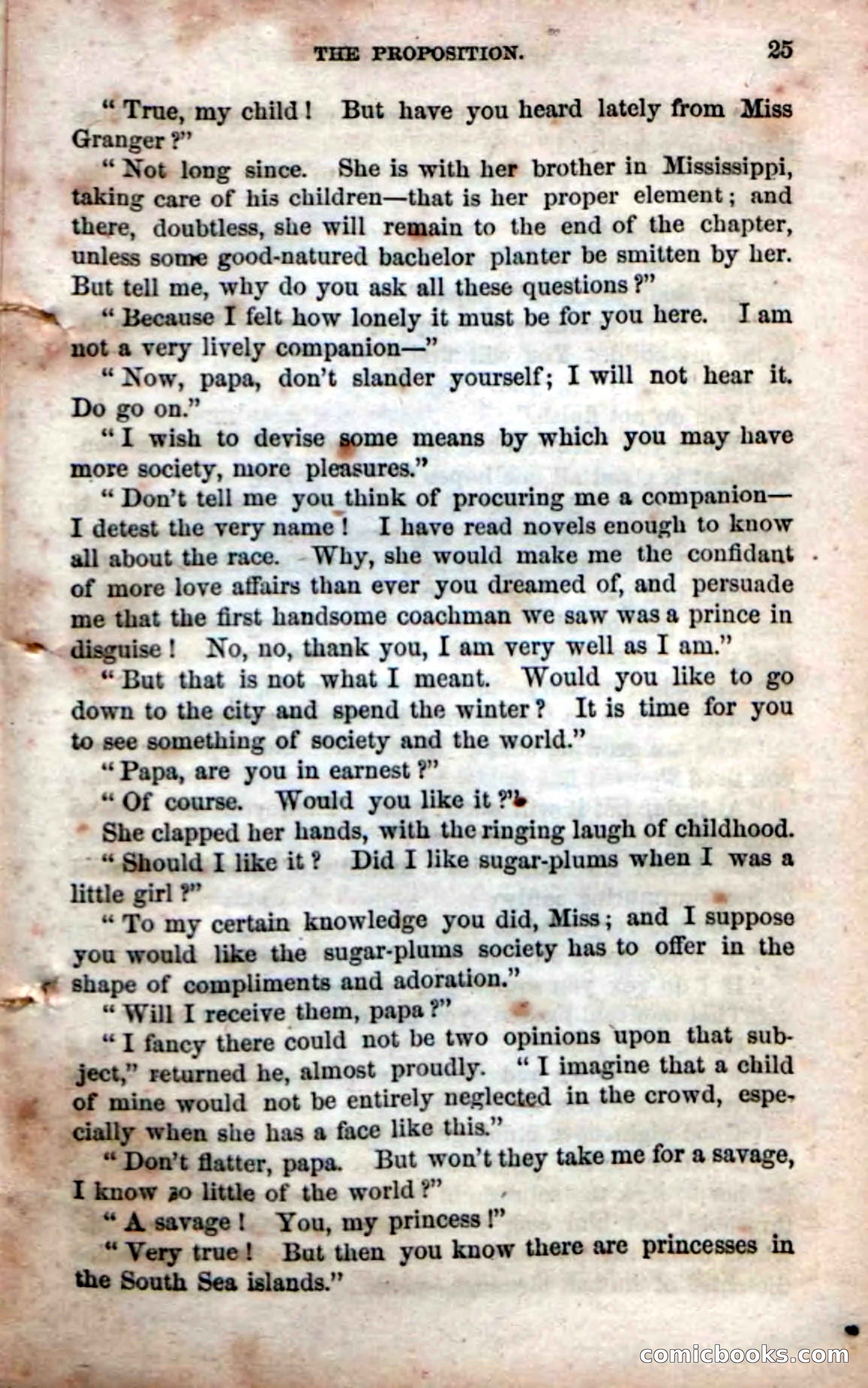 Beadle's Dime Novels No. 53: Hates and Loves — page 27 of 116
