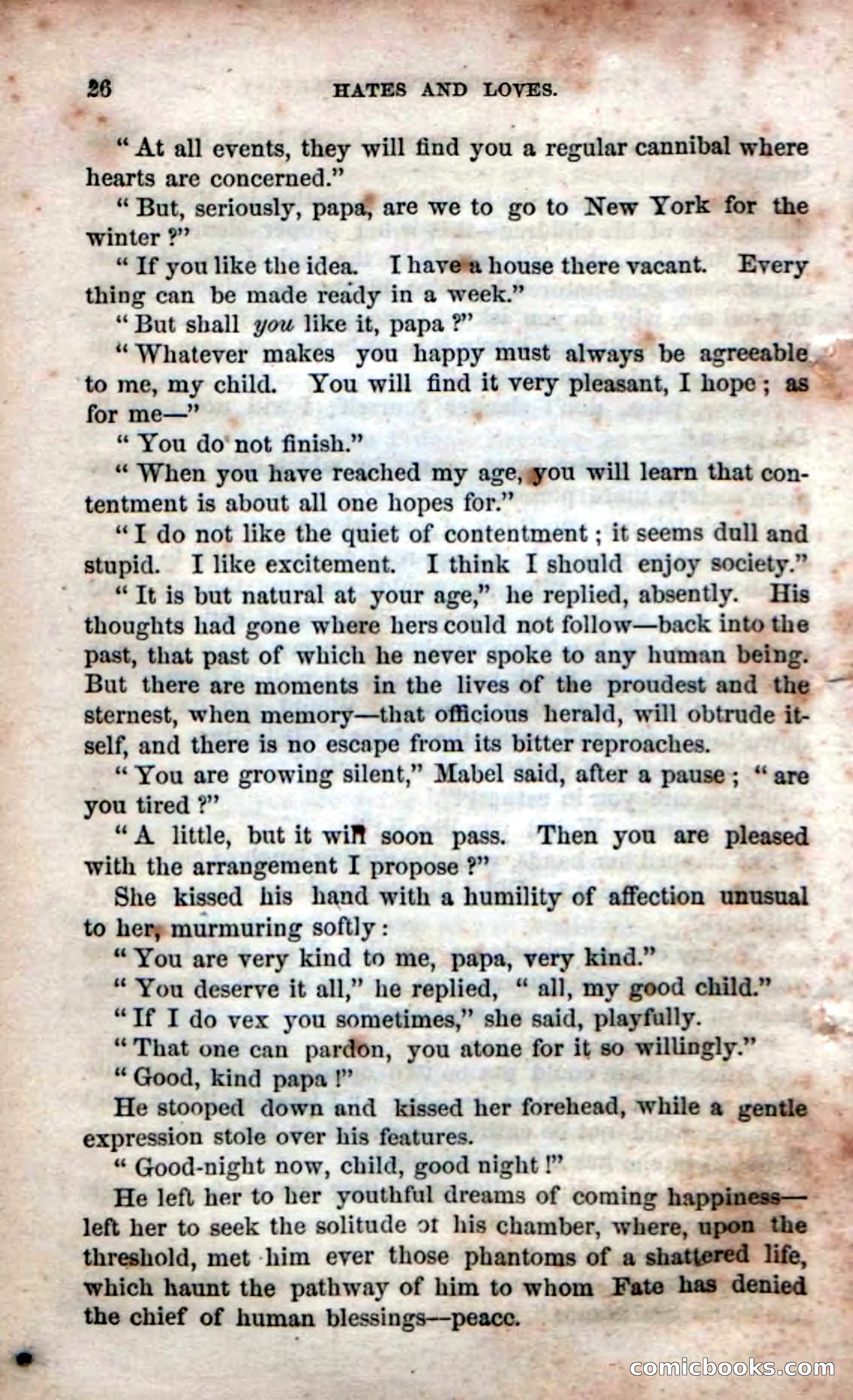 Beadle's Dime Novels No. 53: Hates and Loves — page 28 of 116