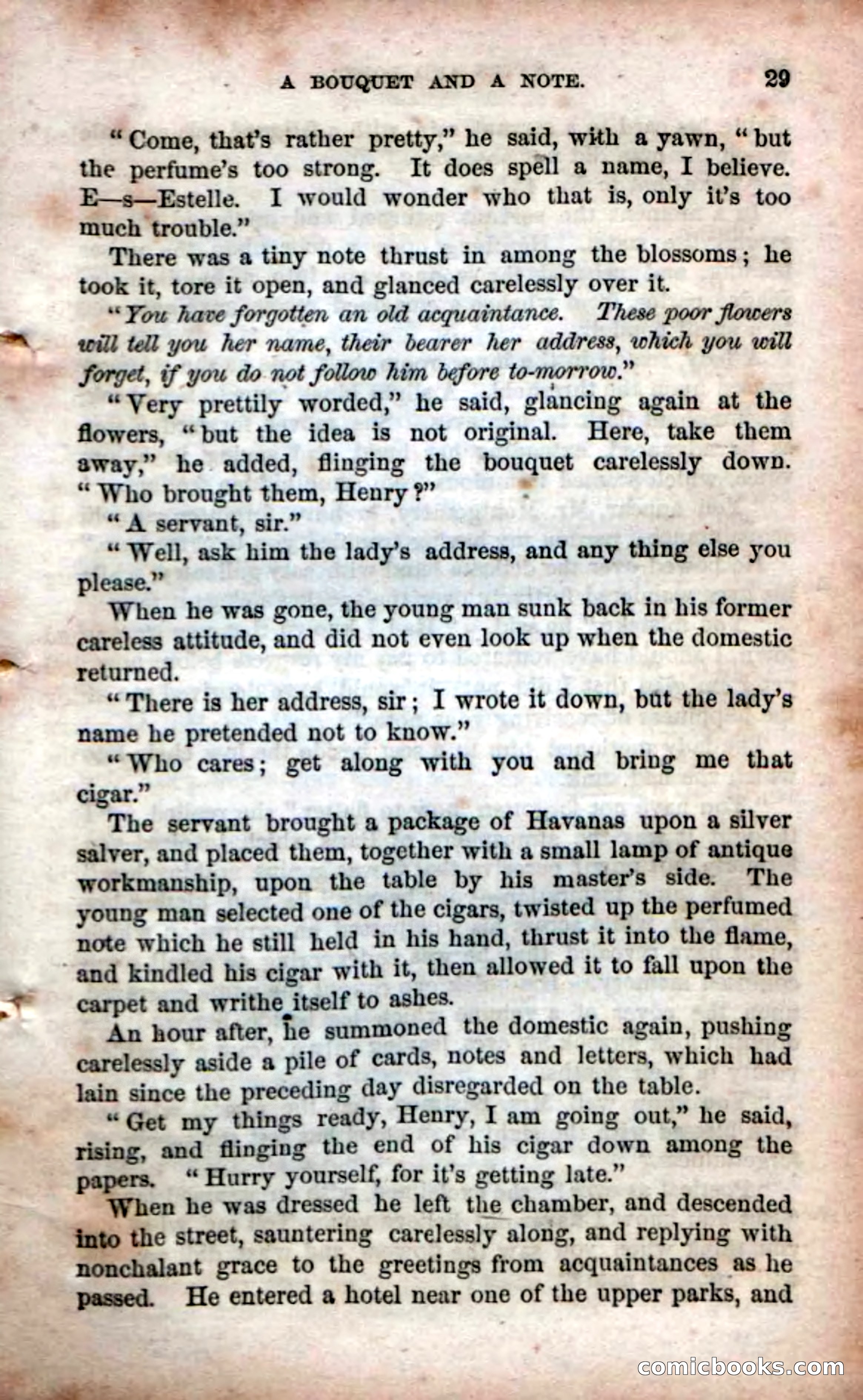 Beadle's Dime Novels No. 53: Hates and Loves — page 31 of 116
