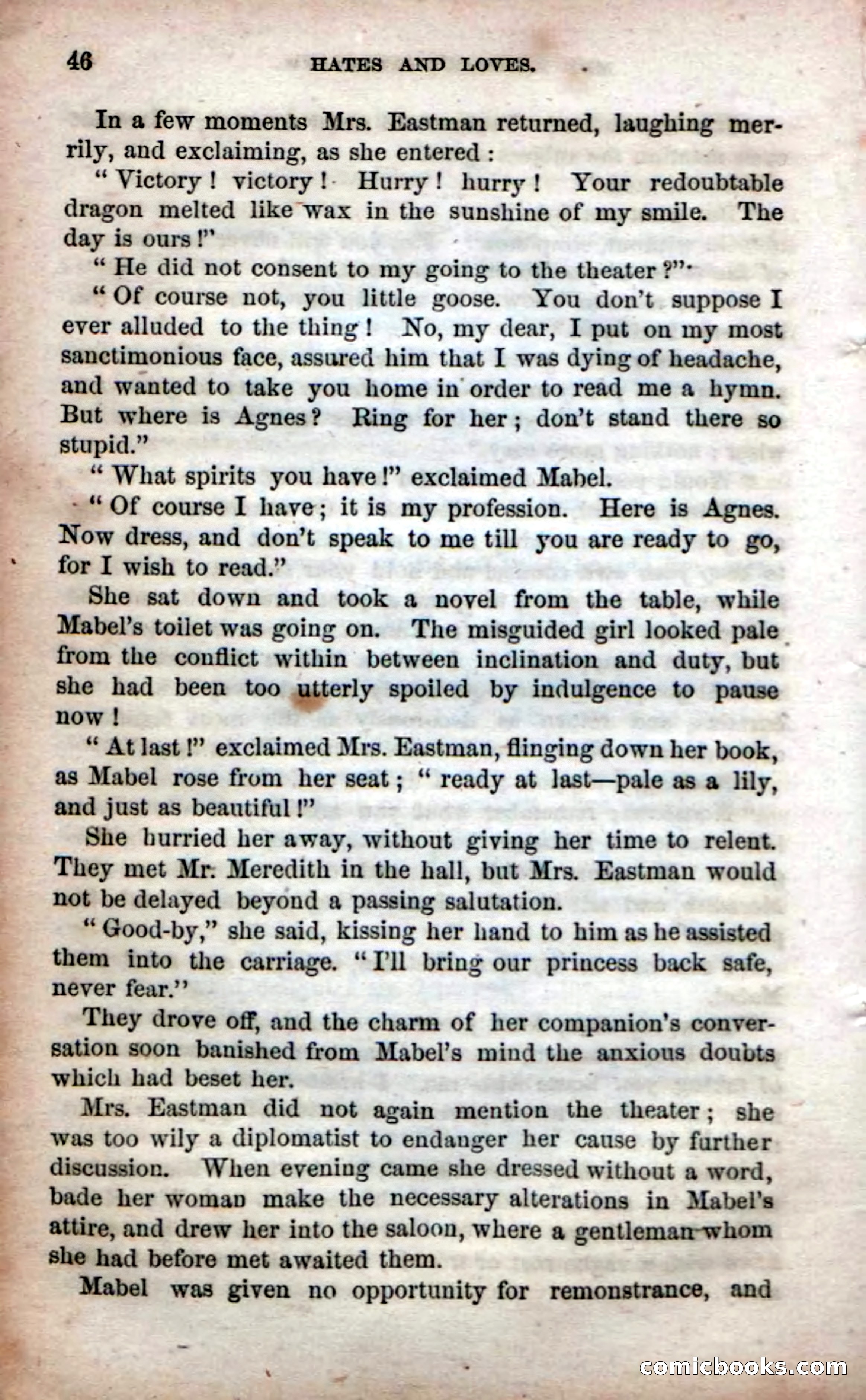 Beadle's Dime Novels No. 53: Hates and Loves — page 48 of 116