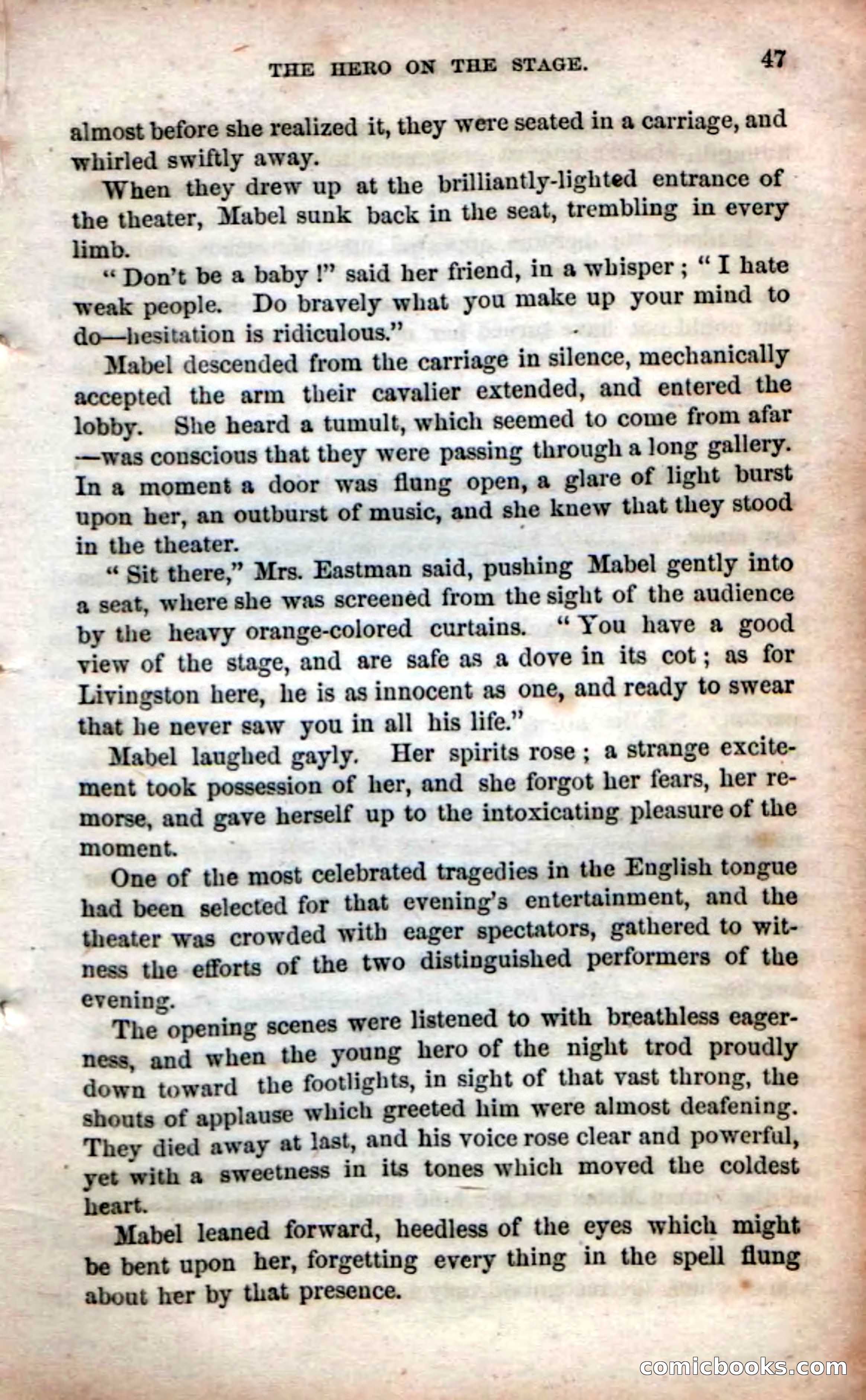 Beadle's Dime Novels No. 53: Hates and Loves — page 49 of 116