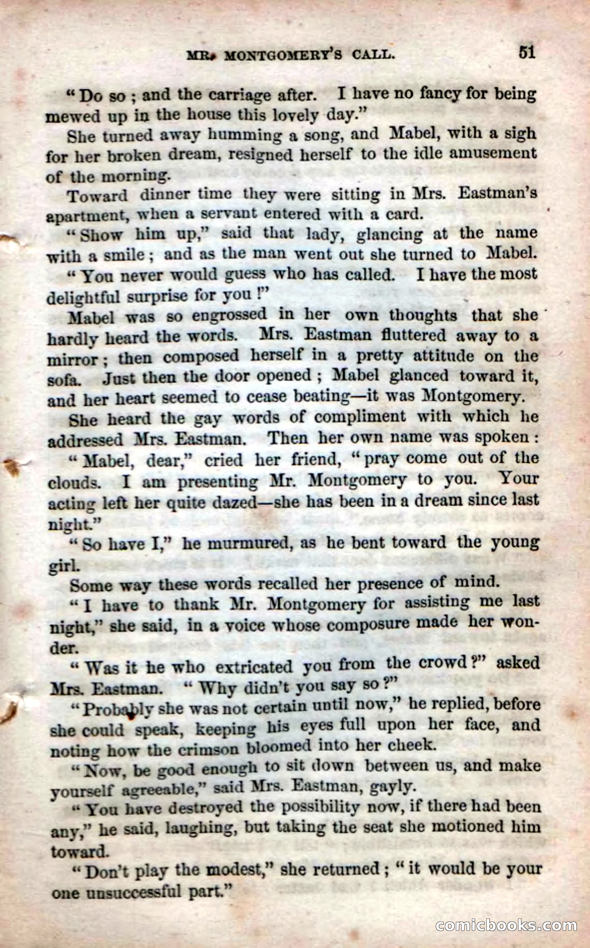 Beadle's Dime Novels No. 53: Hates and Loves — page 53 of 116