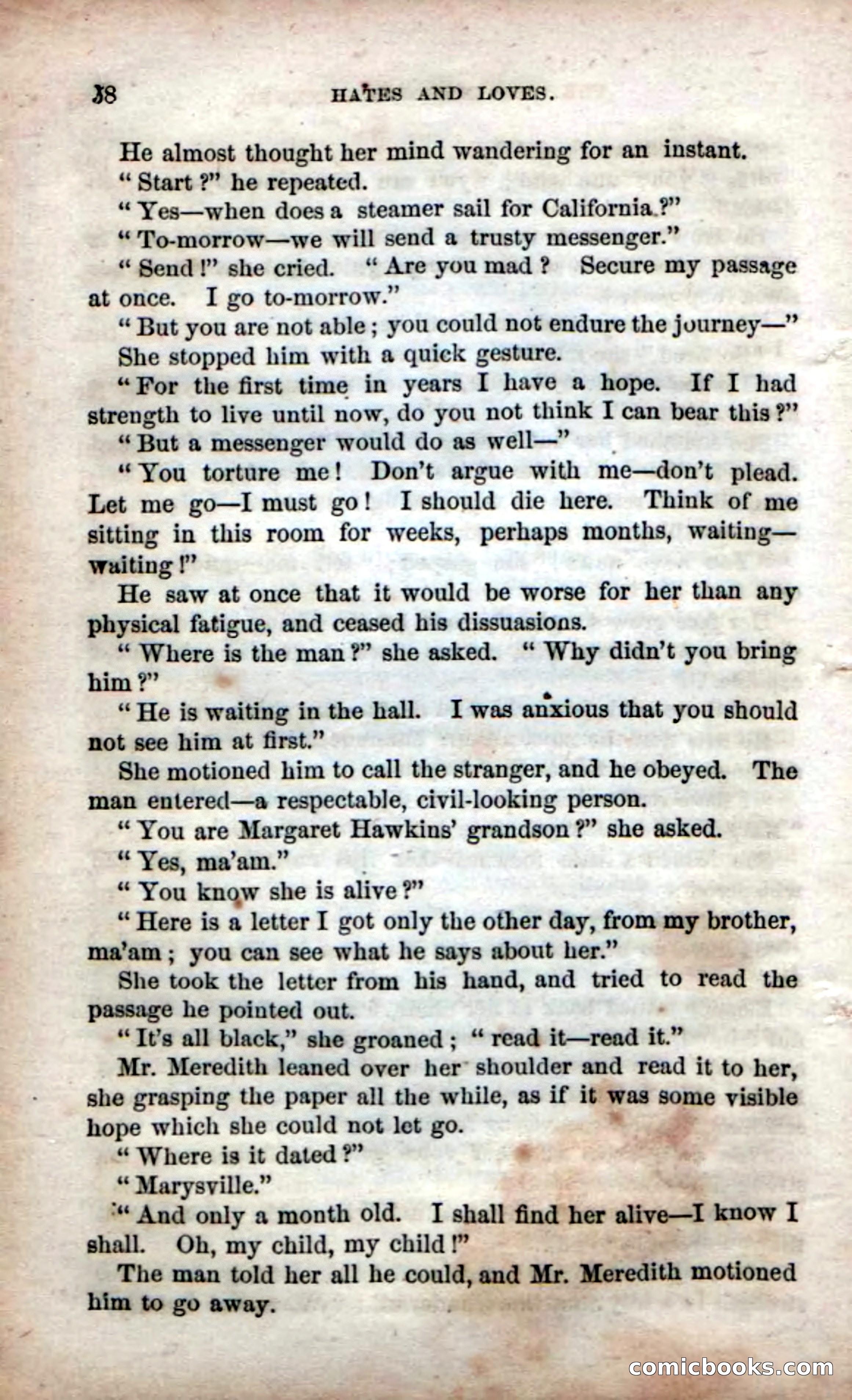 Beadle's Dime Novels No. 53: Hates and Loves — page 60 of 116