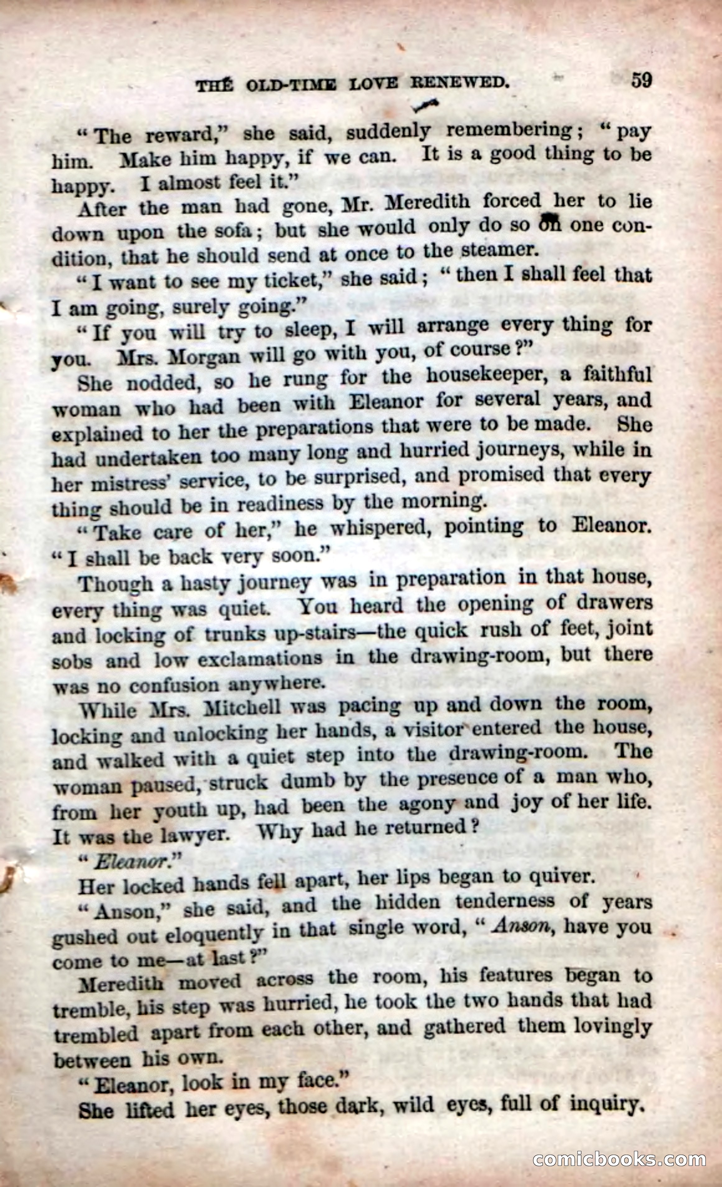 Beadle's Dime Novels No. 53: Hates and Loves — page 61 of 116