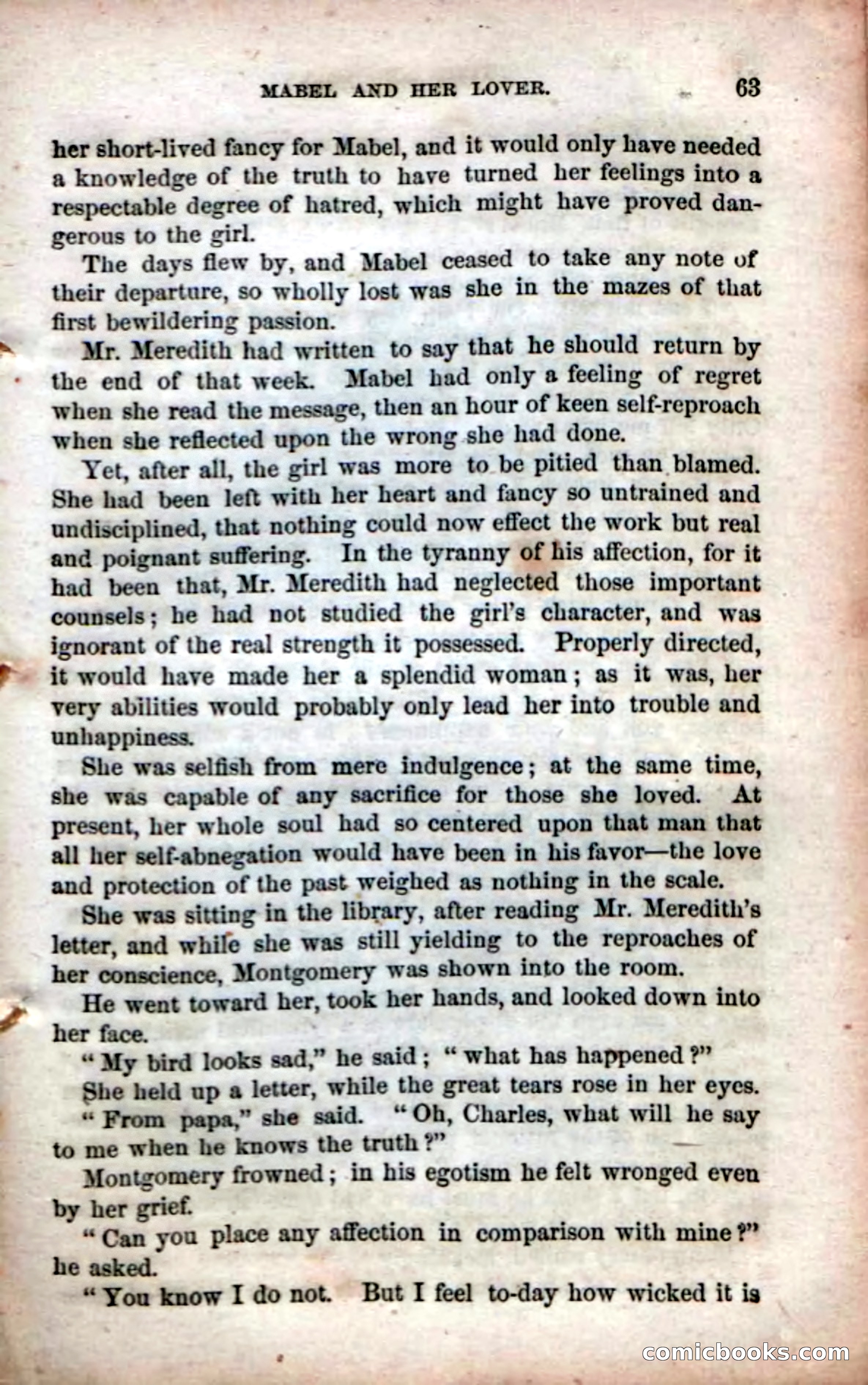 Beadle's Dime Novels No. 53: Hates and Loves — page 65 of 116