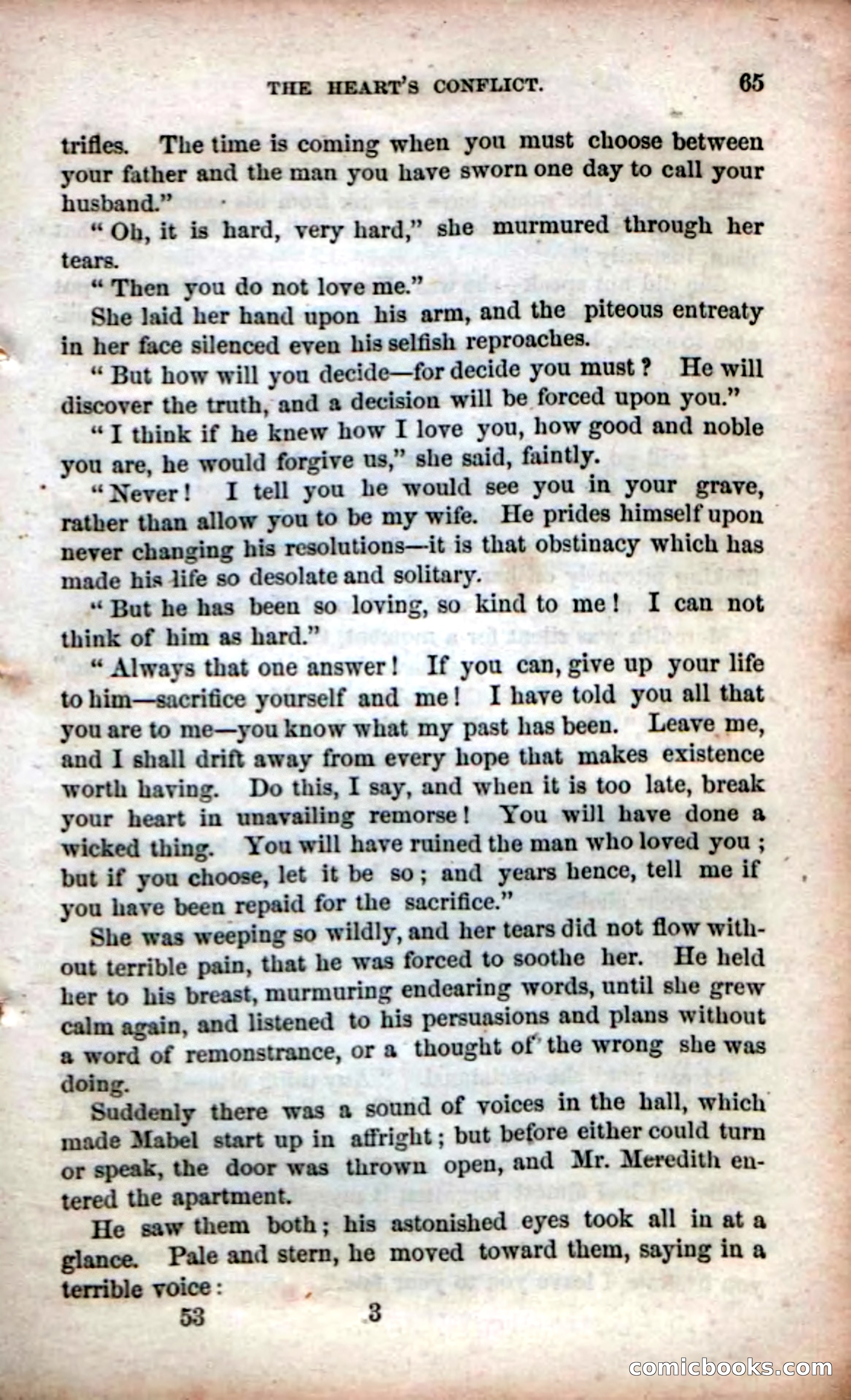 Beadle's Dime Novels No. 53: Hates and Loves — page 67 of 116