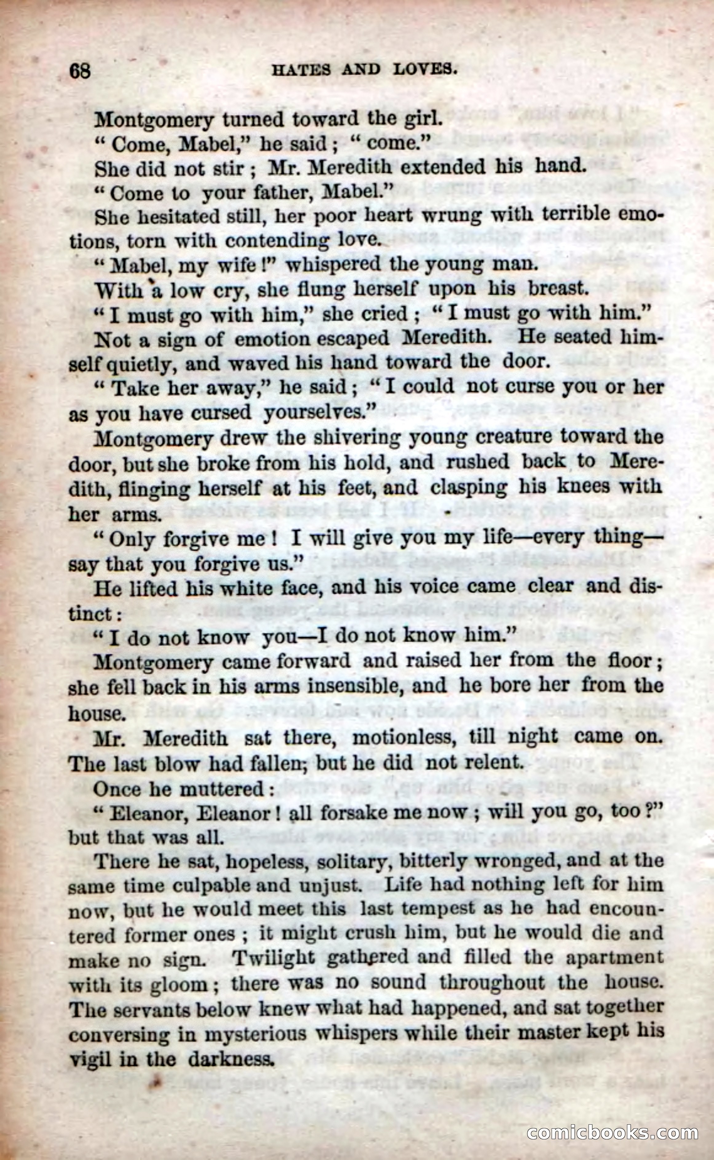 Beadle's Dime Novels No. 53: Hates and Loves — page 70 of 116