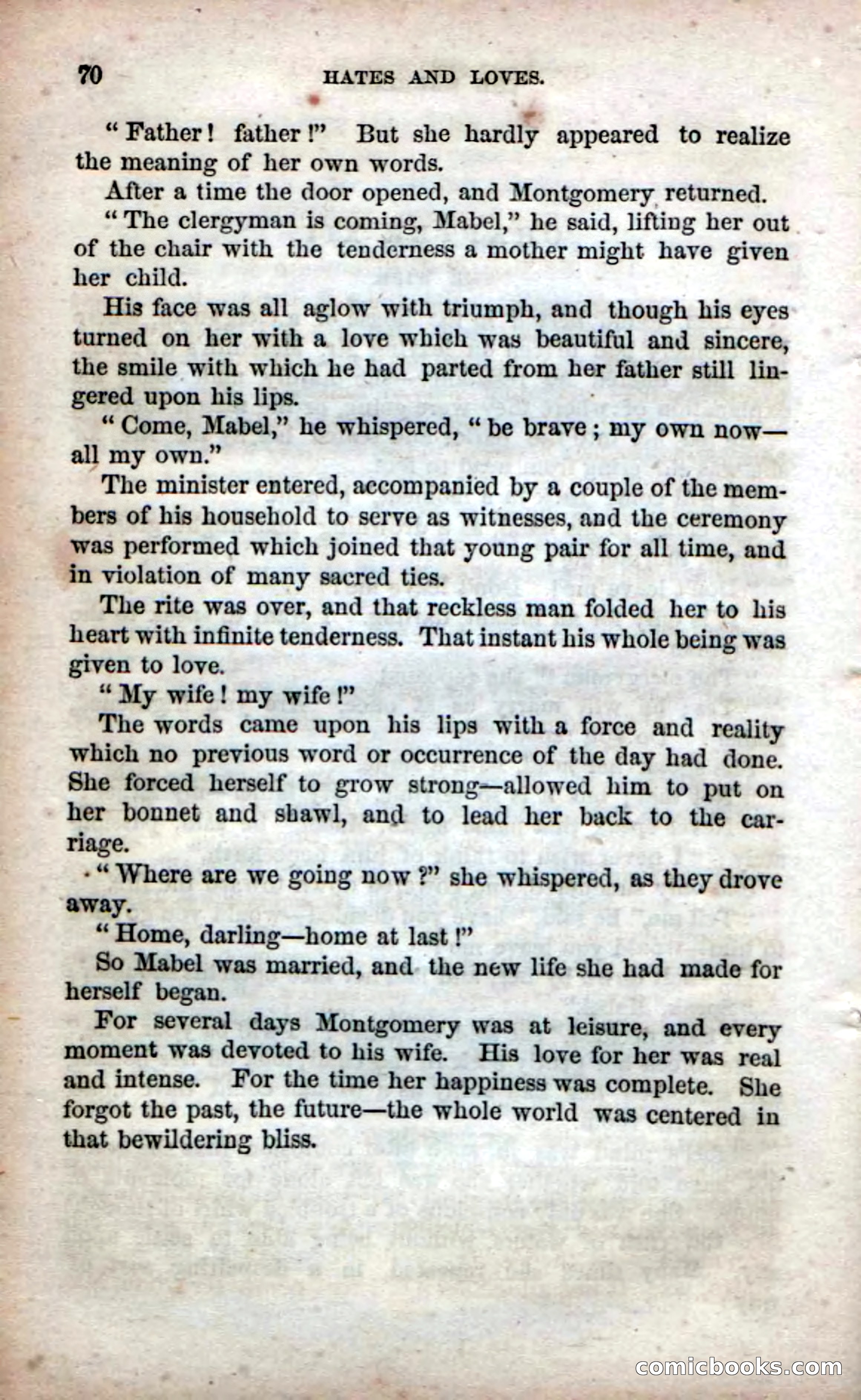 Beadle's Dime Novels No. 53: Hates and Loves — page 72 of 116