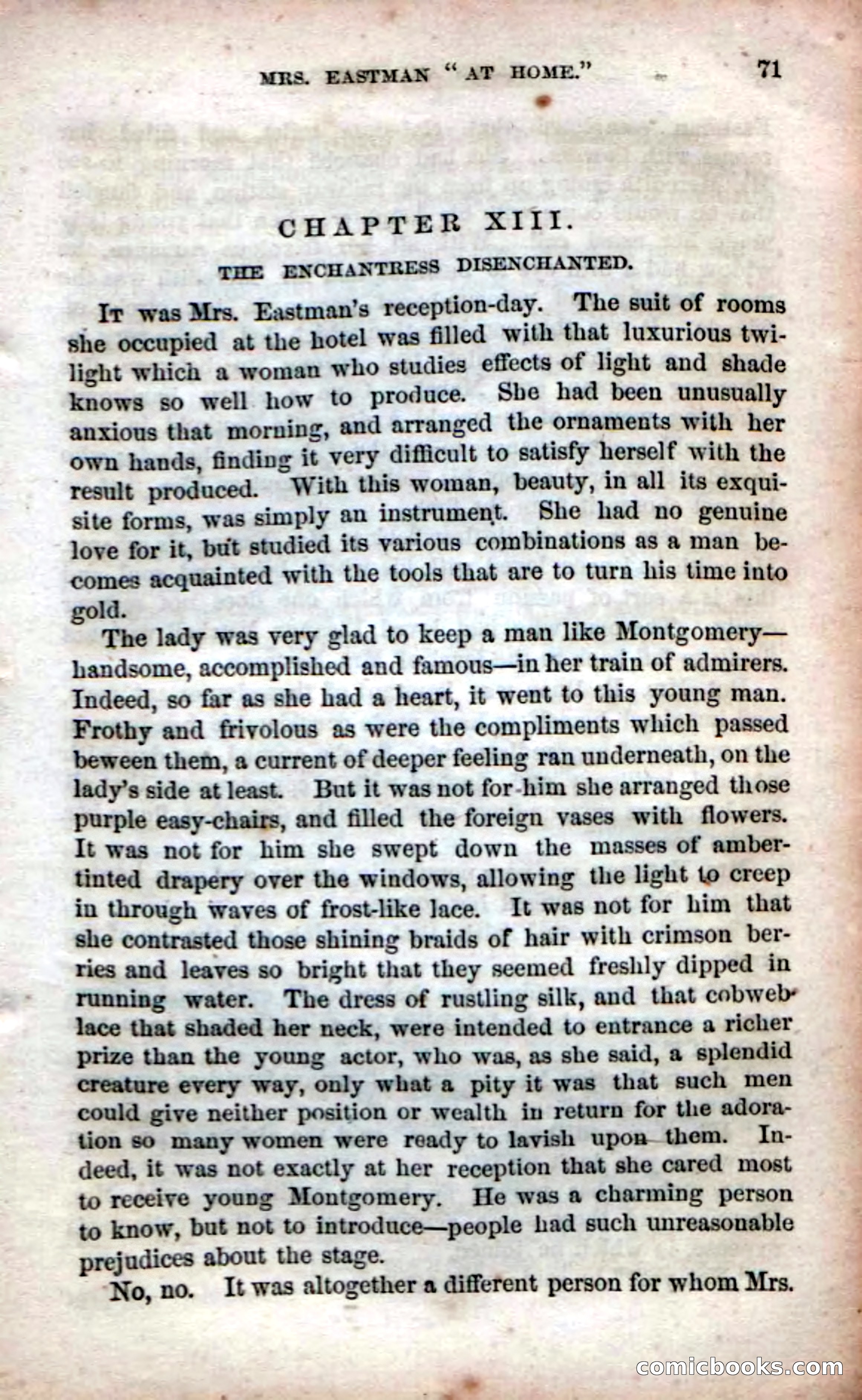 Beadle's Dime Novels No. 53: Hates and Loves — page 73 of 116