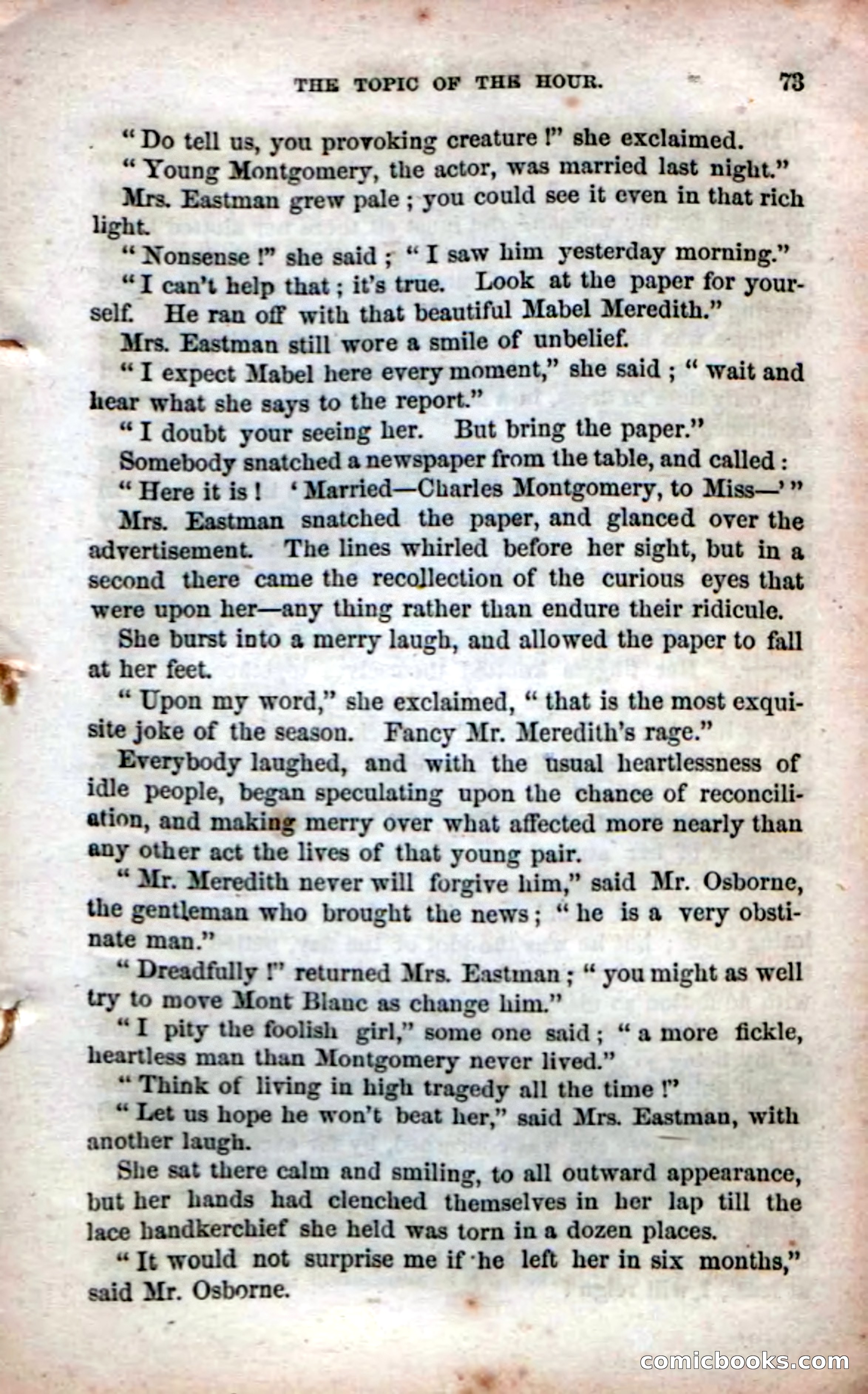Beadle's Dime Novels No. 53: Hates and Loves — page 75 of 116