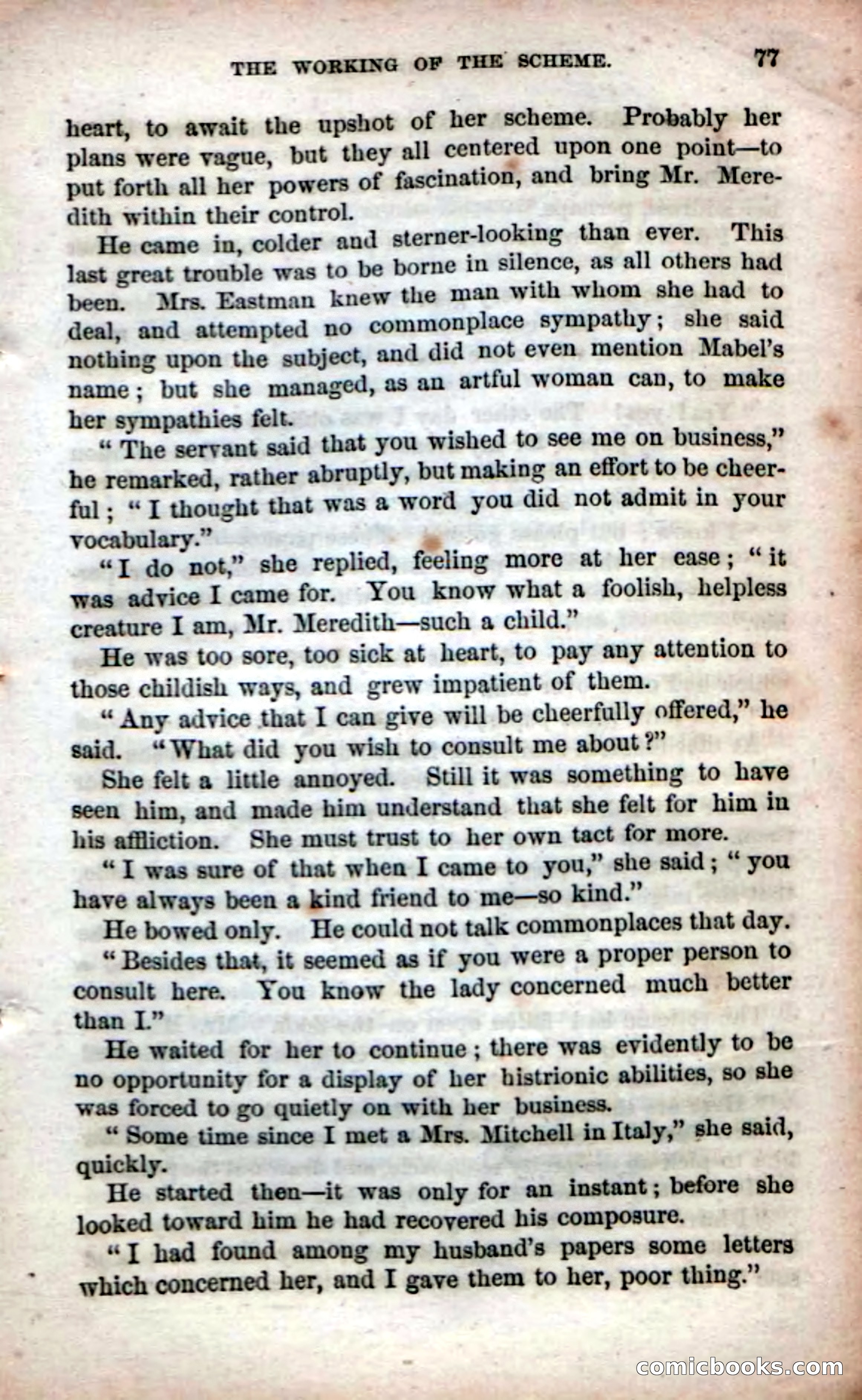 Beadle's Dime Novels No. 53: Hates and Loves — page 79 of 116