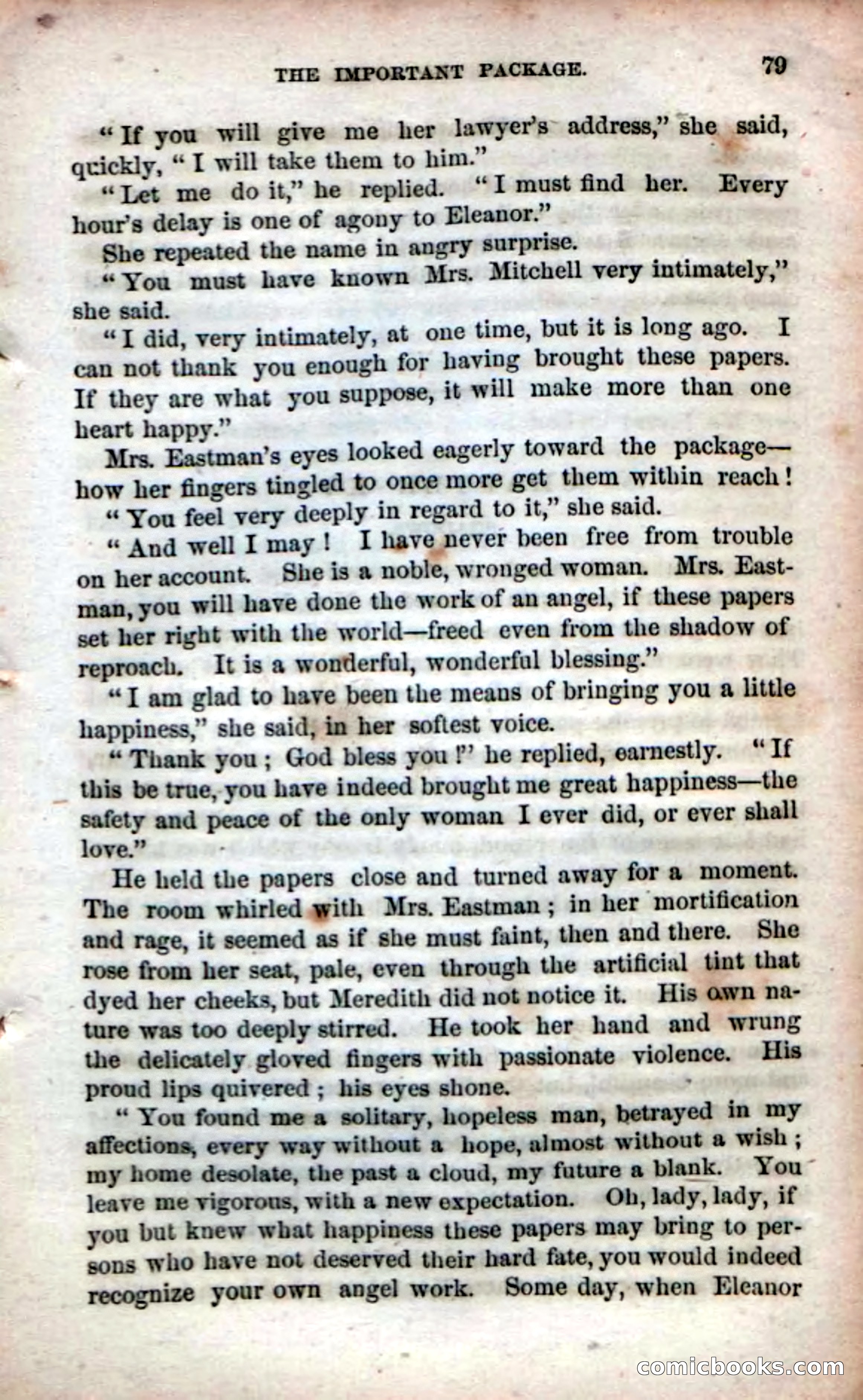 Beadle's Dime Novels No. 53: Hates and Loves — page 81 of 116