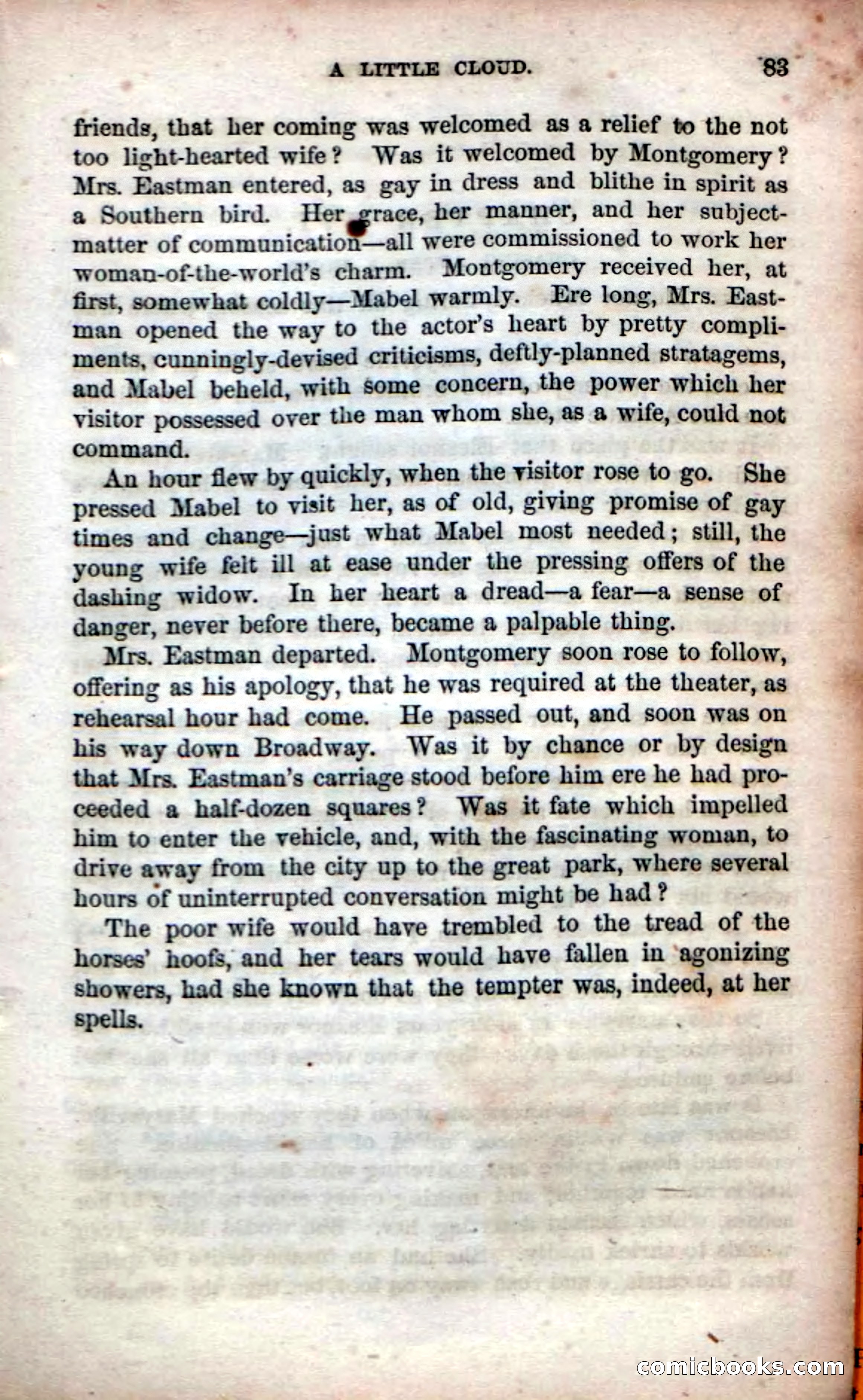 Beadle's Dime Novels No. 53: Hates and Loves — page 85 of 116