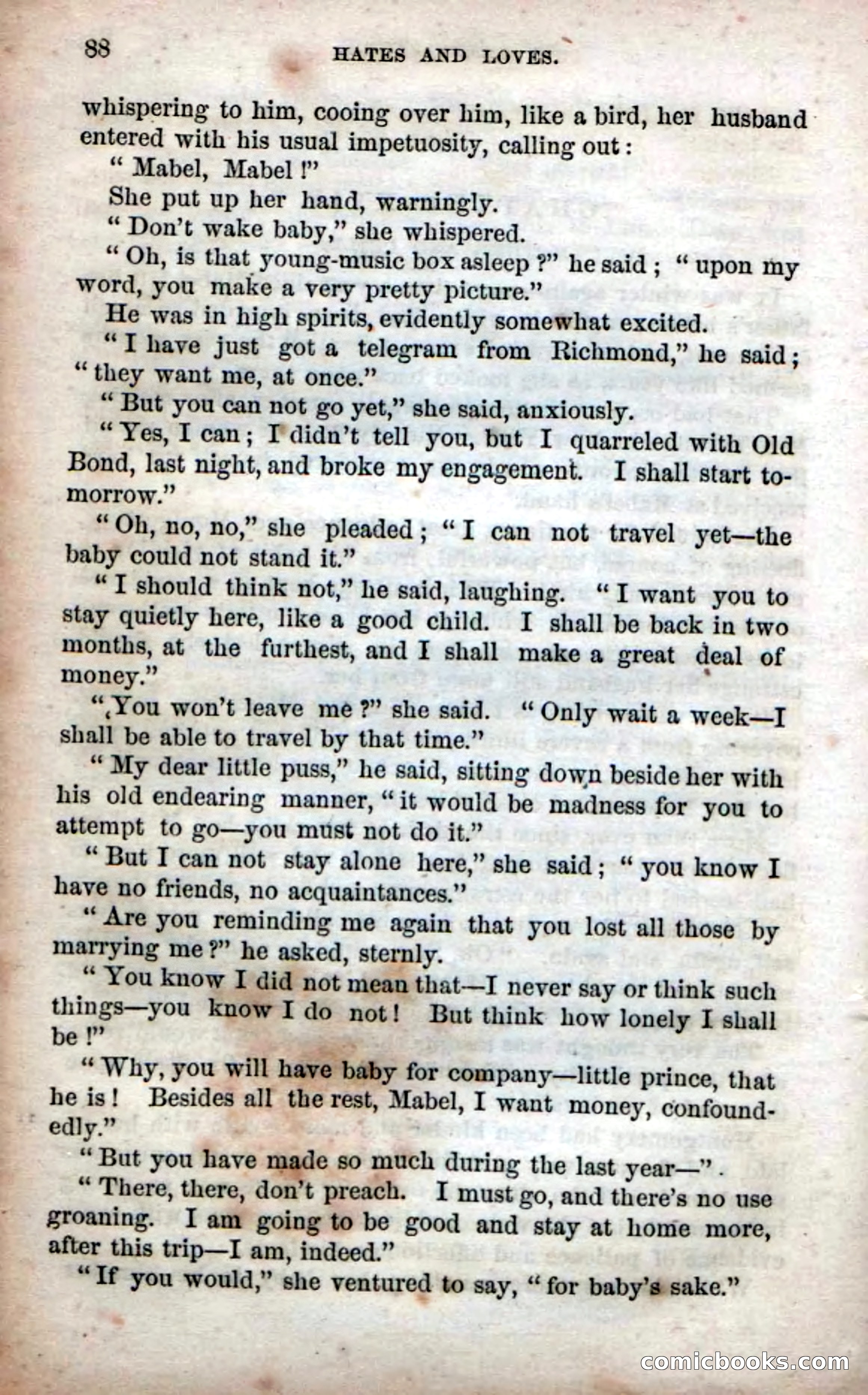 Beadle's Dime Novels No. 53: Hates and Loves — page 90 of 116