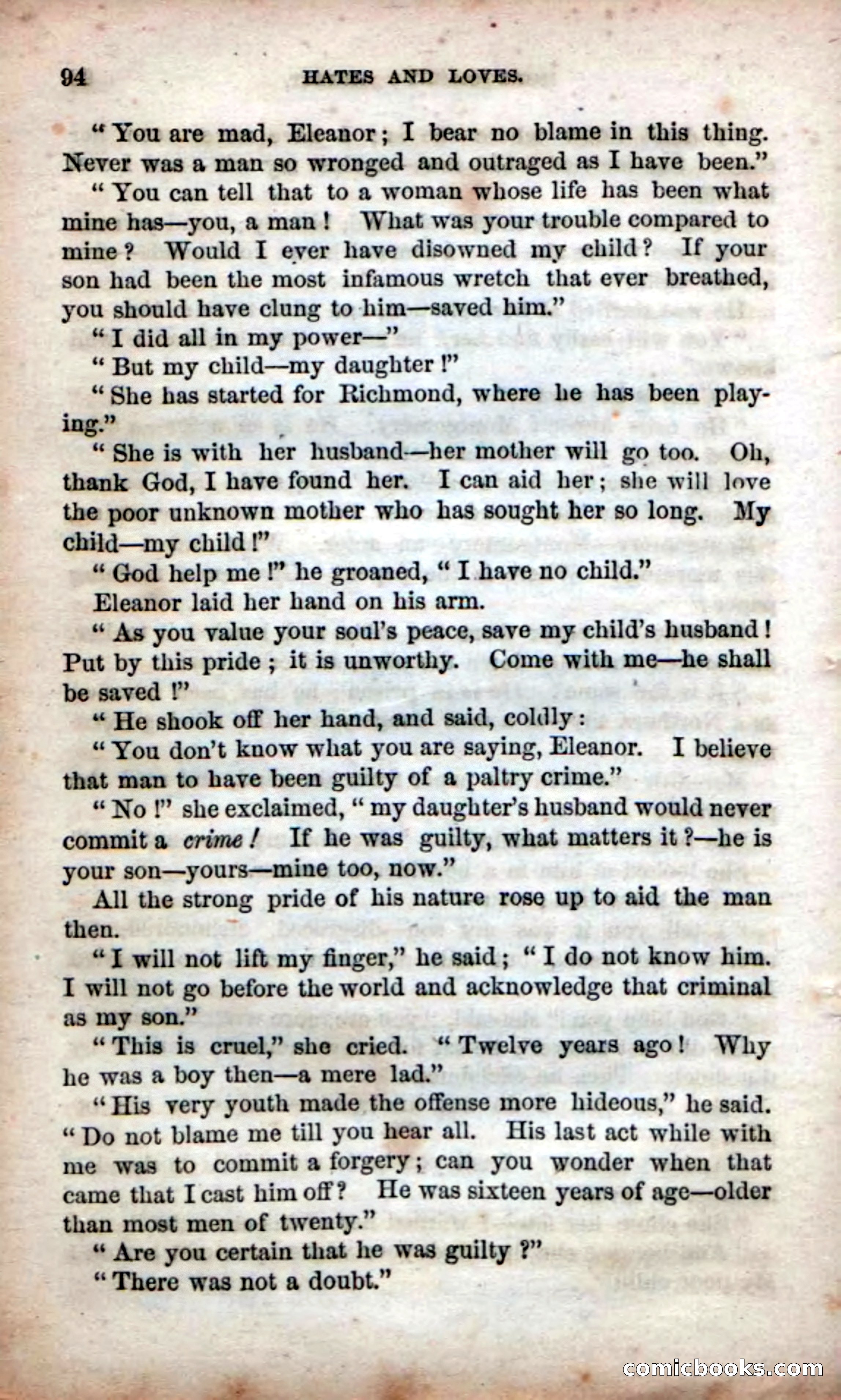 Beadle's Dime Novels No. 53: Hates and Loves — page 96 of 116