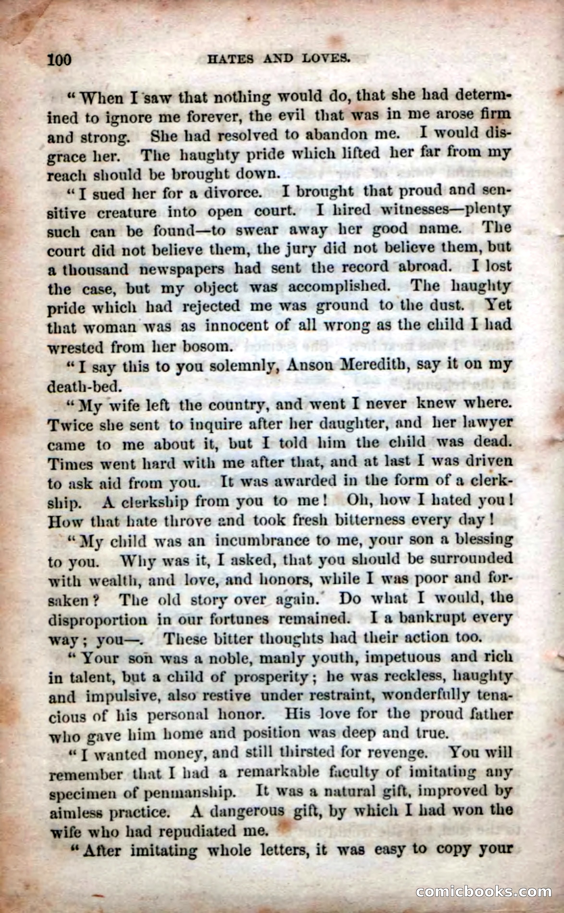 Beadle's Dime Novels No. 53: Hates and Loves — page 102 of 116