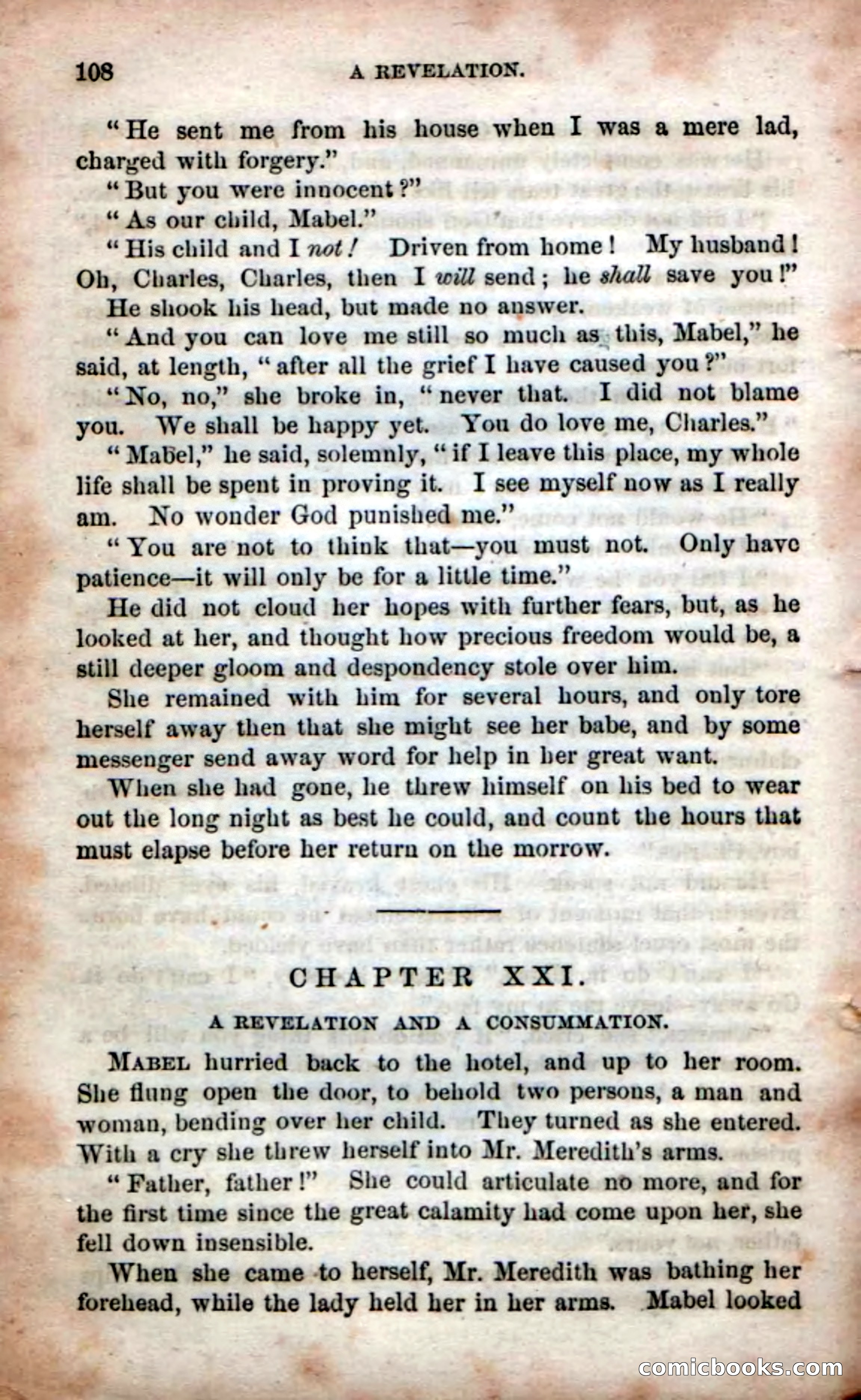 Beadle's Dime Novels No. 53: Hates and Loves — page 110 of 116