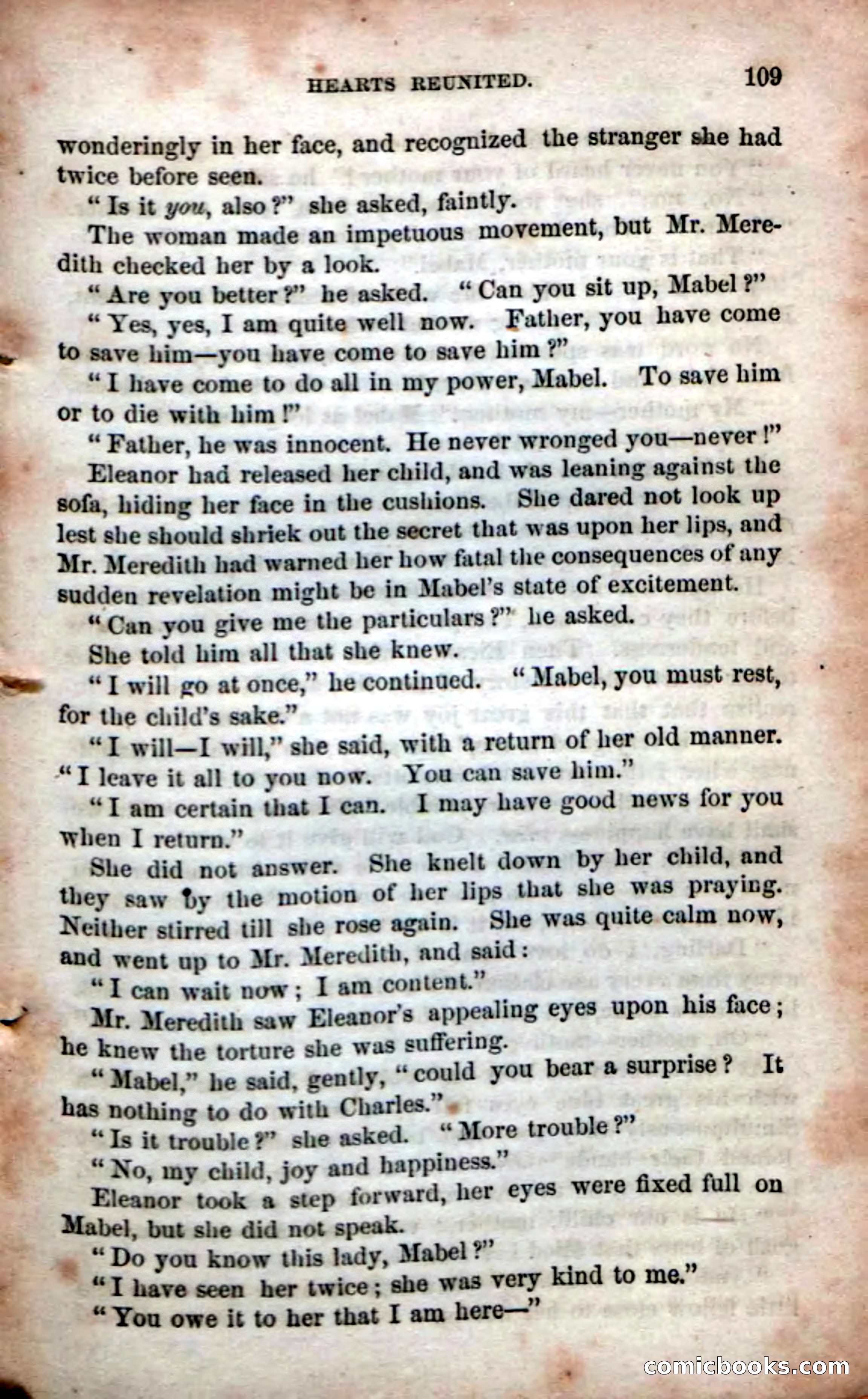 Beadle's Dime Novels No. 53: Hates and Loves — page 111 of 116