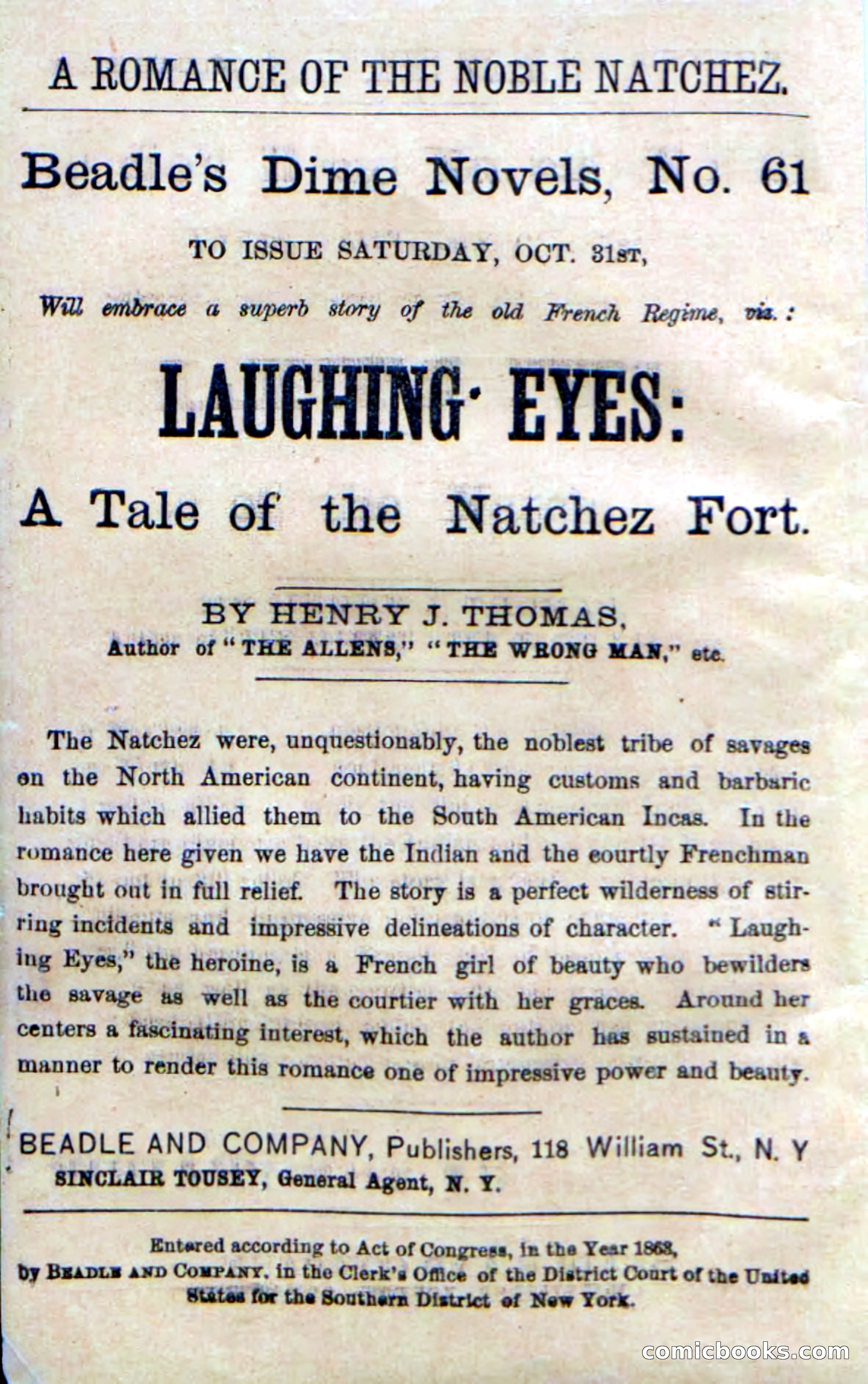 Beadle's Dime Novels No. 54: Myrtle, the Child of the Prairie — page 2 of 100