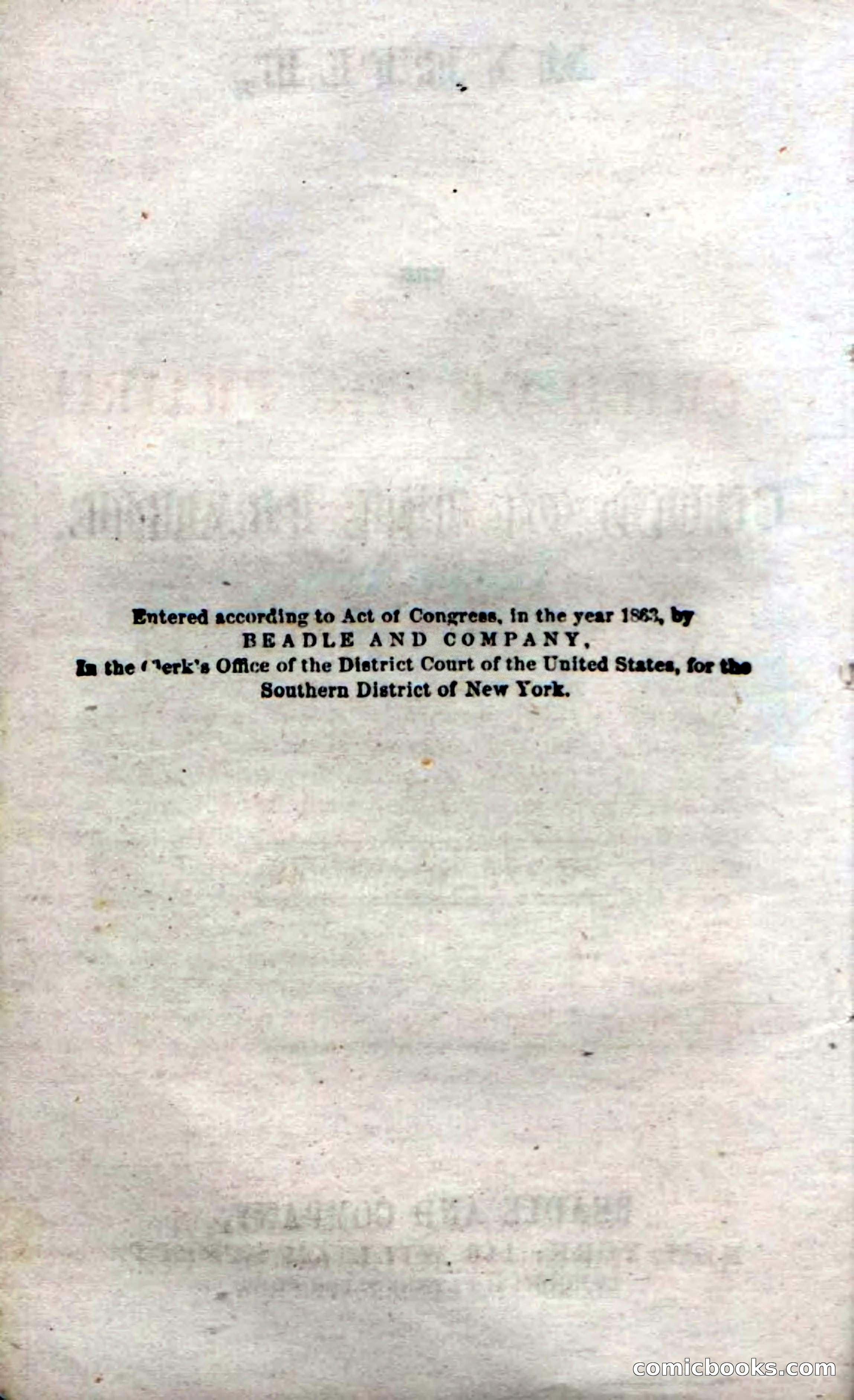 Beadle's Dime Novels No. 54: Myrtle, the Child of the Prairie — page 6 of 100