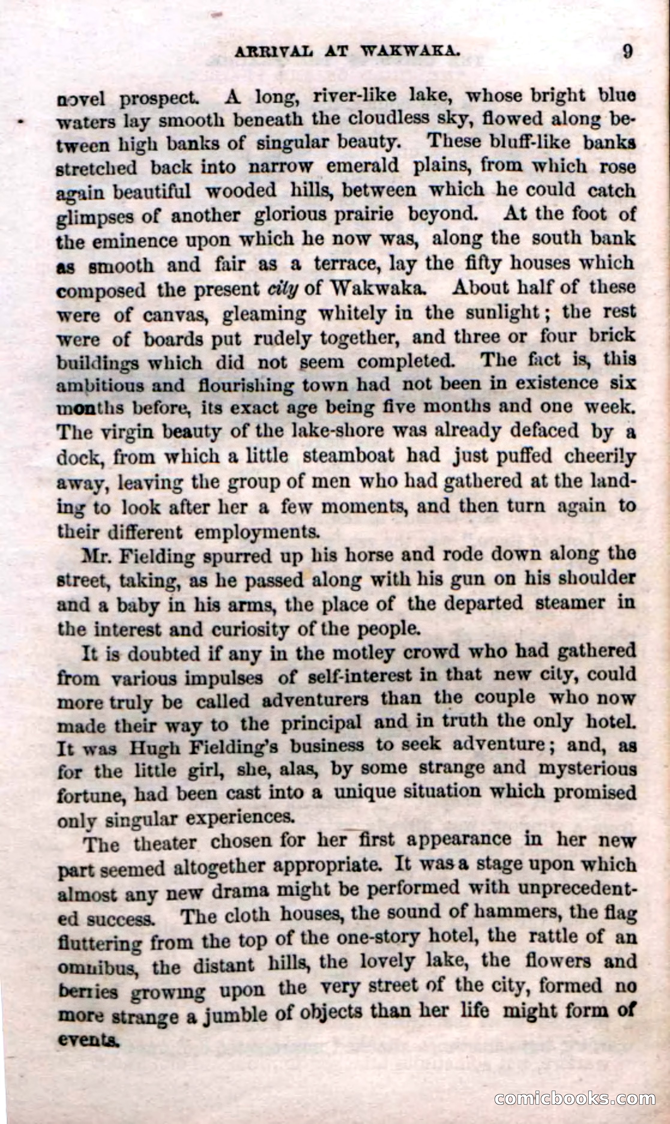 Beadle's Dime Novels No. 54: Myrtle, the Child of the Prairie — page 11 of 100