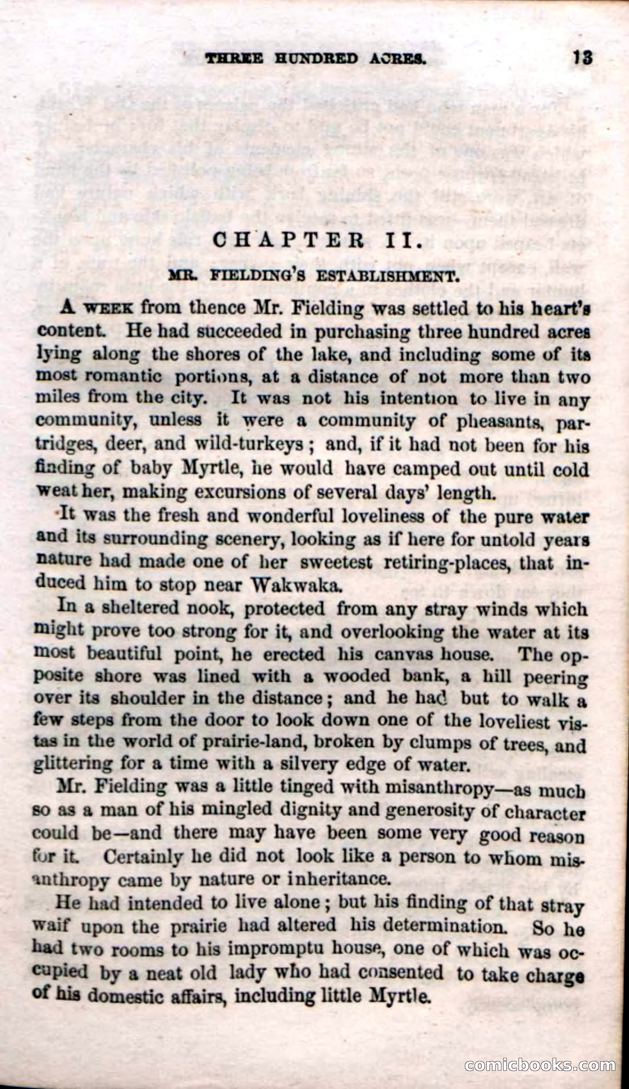 Beadle's Dime Novels No. 54: Myrtle, the Child of the Prairie — page 15 of 100