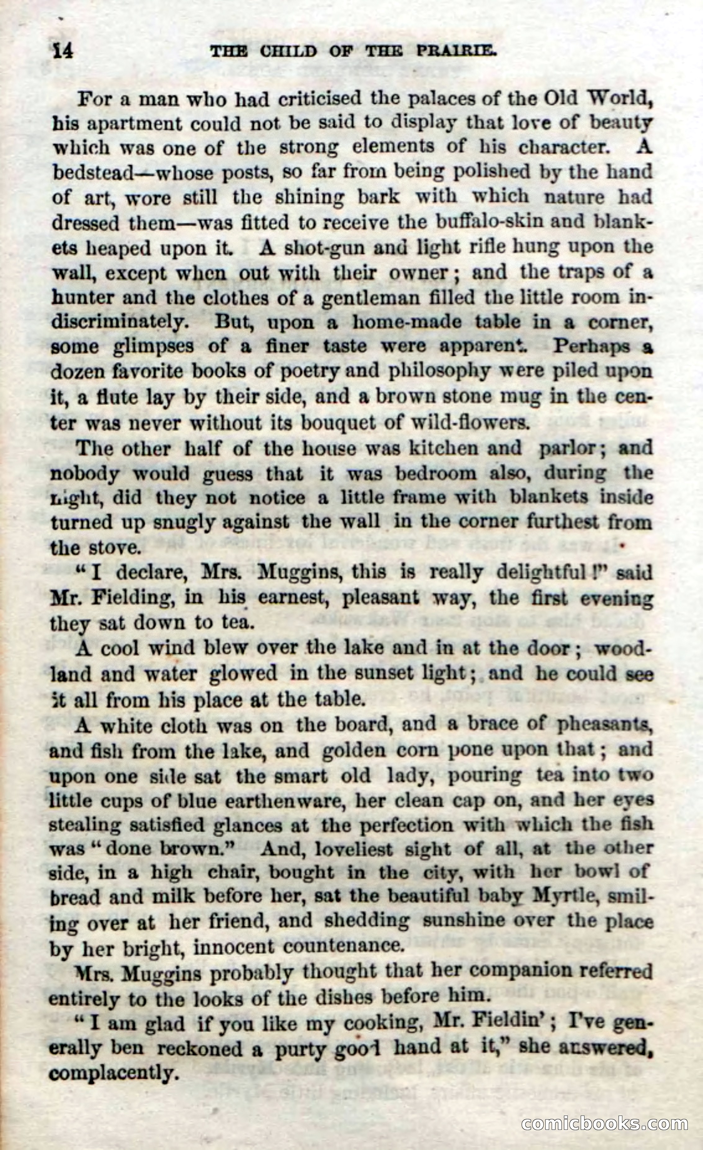 Beadle's Dime Novels No. 54: Myrtle, the Child of the Prairie — page 16 of 100
