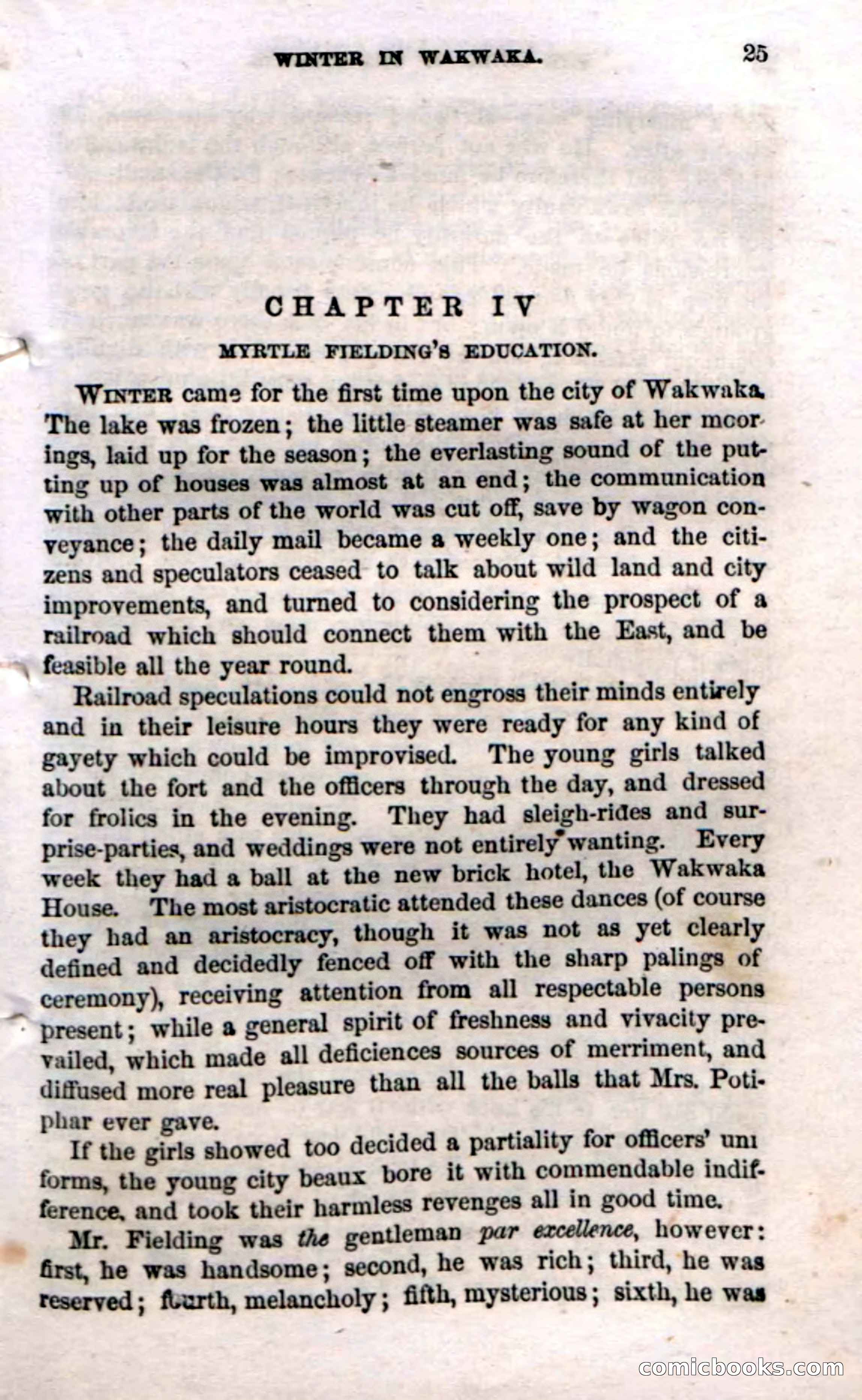 Beadle's Dime Novels No. 54: Myrtle, the Child of the Prairie — page 27 of 100