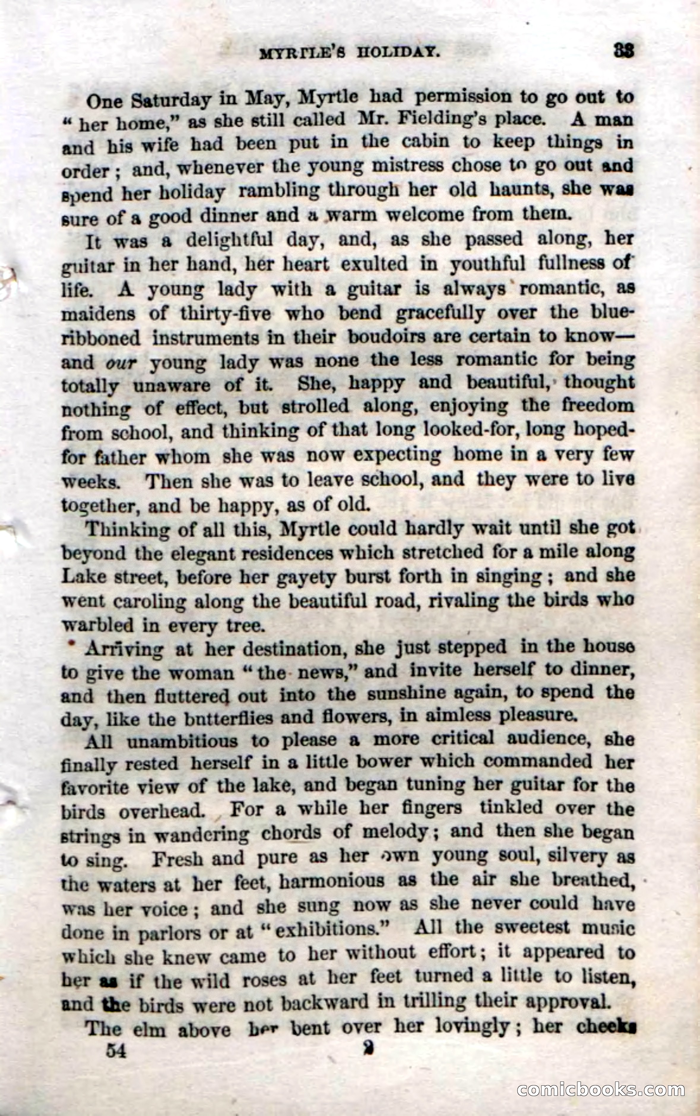 Beadle's Dime Novels No. 54: Myrtle, the Child of the Prairie — page 35 of 100