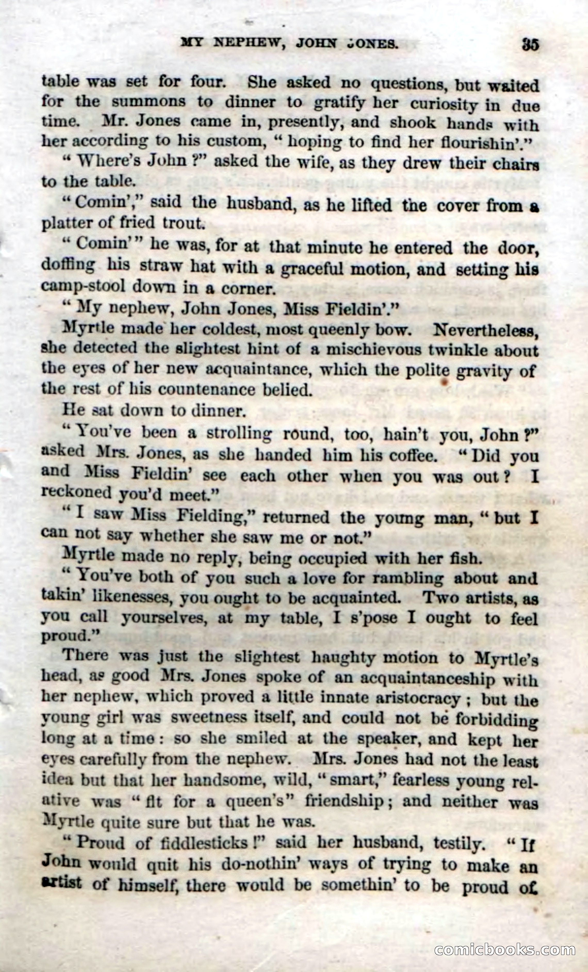 Beadle's Dime Novels No. 54: Myrtle, the Child of the Prairie — page 37 of 100