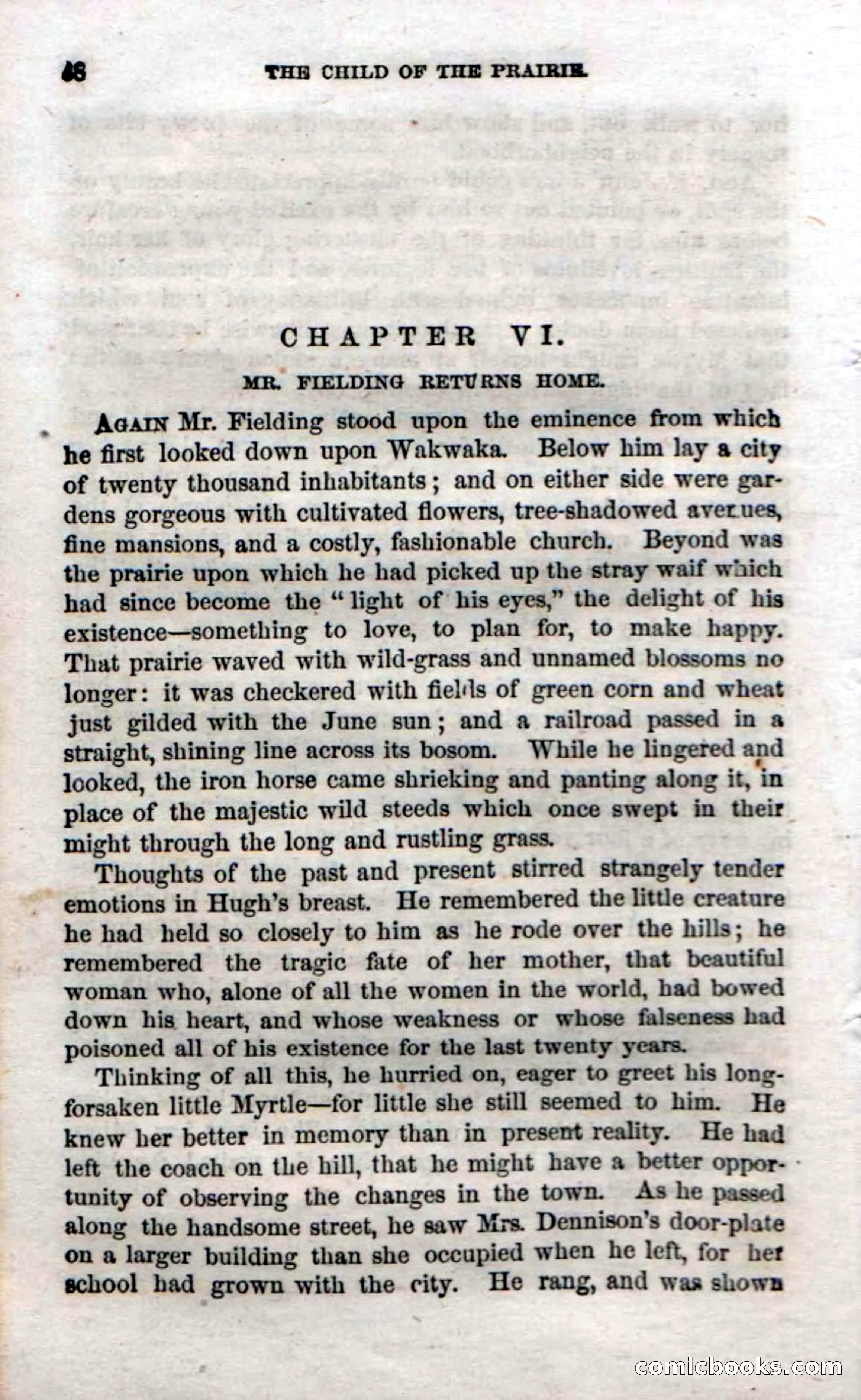 Beadle's Dime Novels No. 54: Myrtle, the Child of the Prairie — page 40 of 100