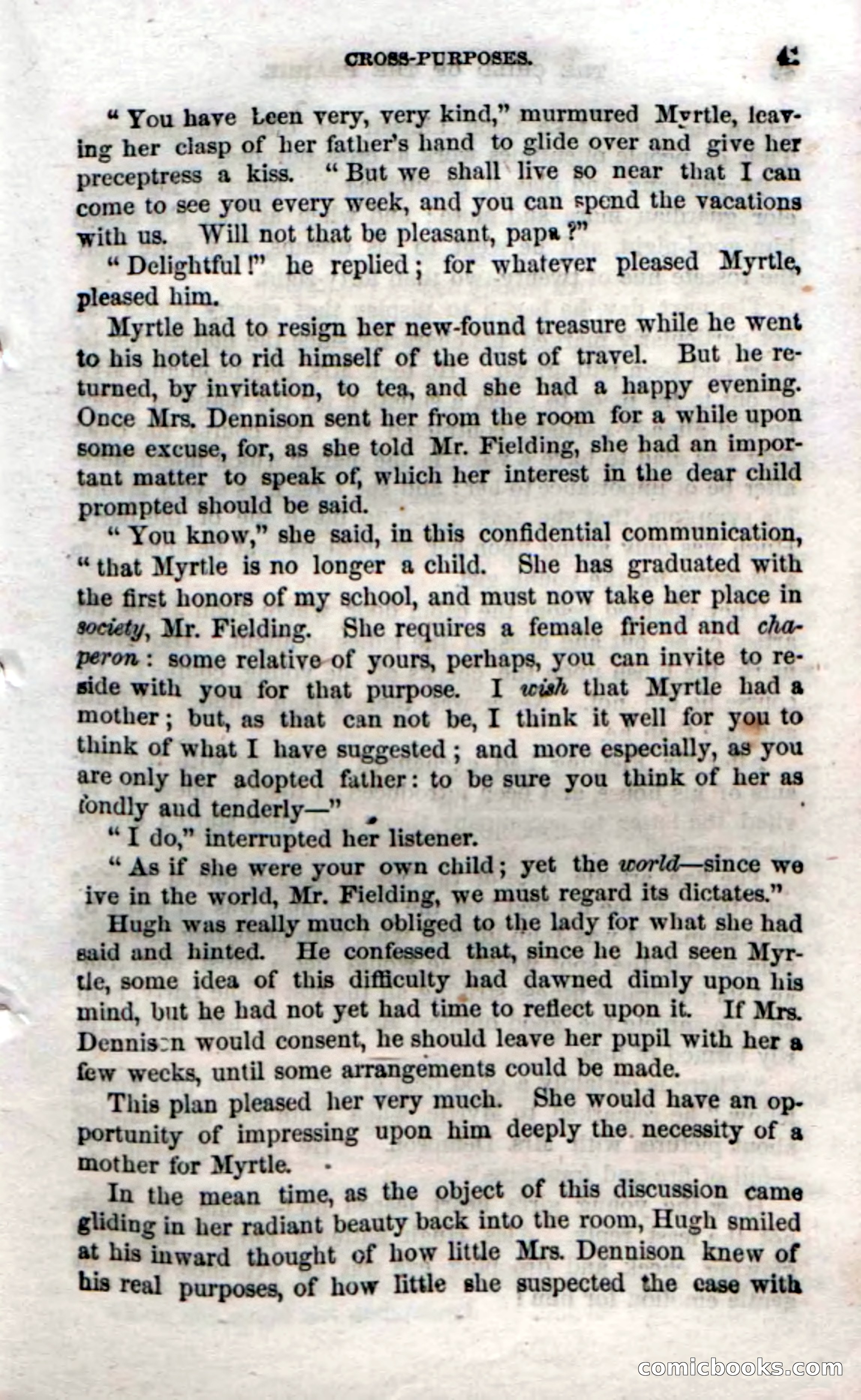 Beadle's Dime Novels No. 54: Myrtle, the Child of the Prairie — page 43 of 100