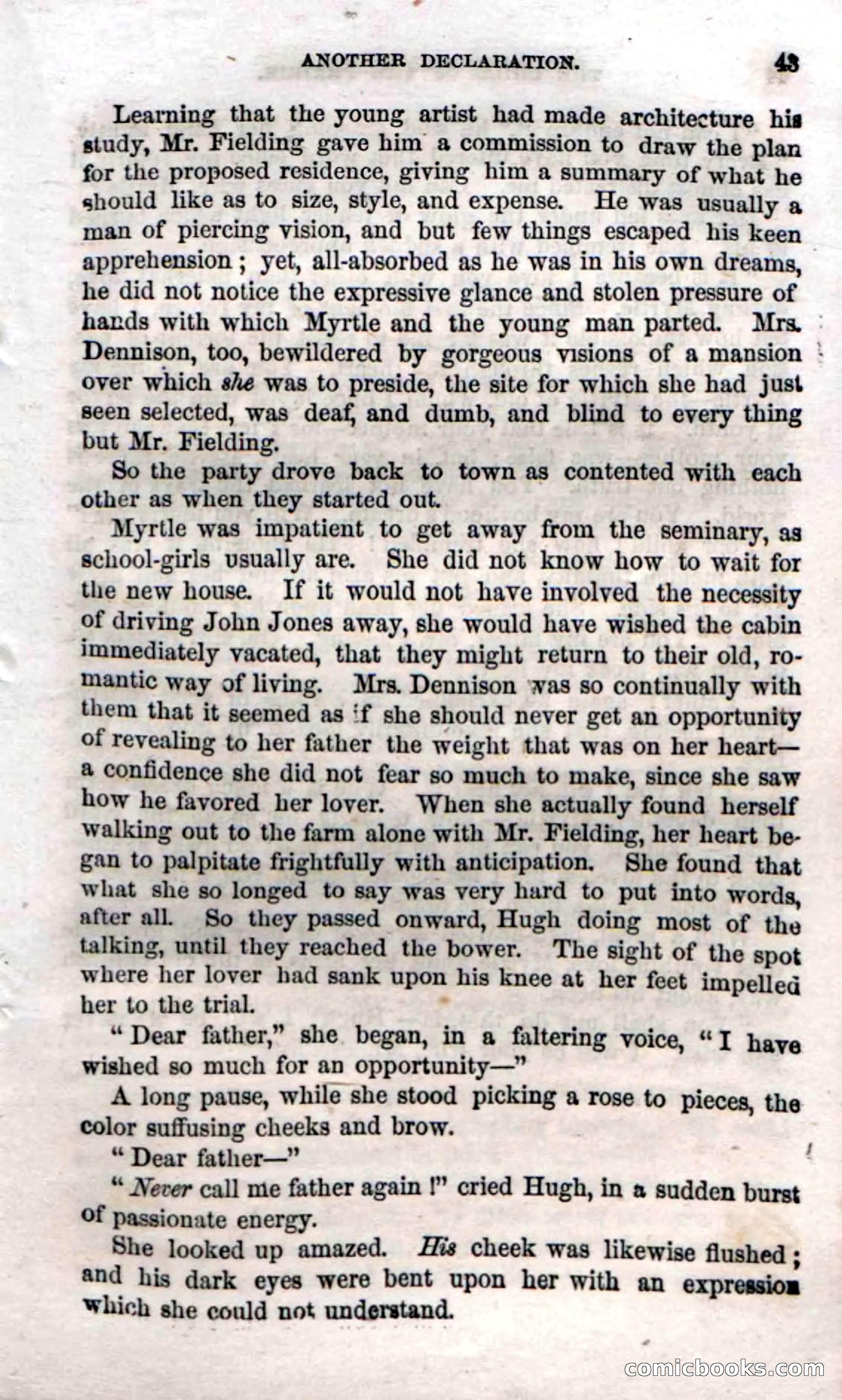 Beadle's Dime Novels No. 54: Myrtle, the Child of the Prairie — page 45 of 100